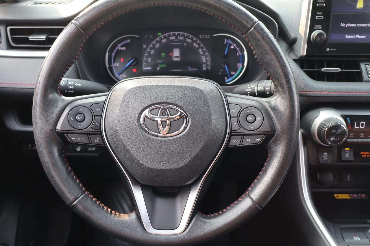 2022 Toyota RAV4 Prime XSE   No Accident   Red Interior   Plug-In Photo