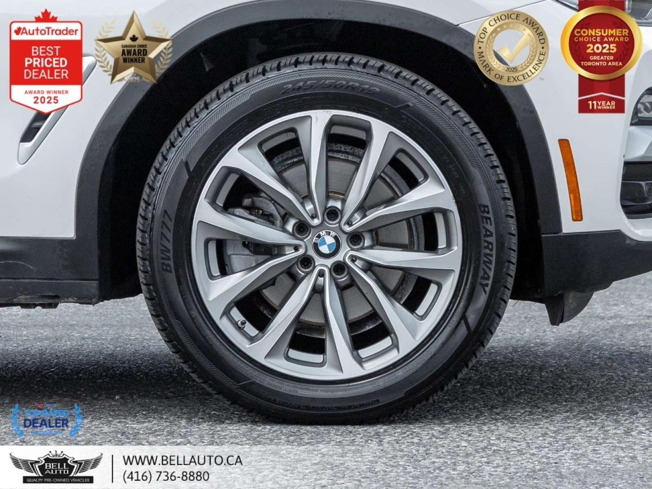 2019 BMW X3 xDrive30i   NAVI   B.CAM   PANO   MMRYSEAT   WDTRIM   NOACCIDENT Photo