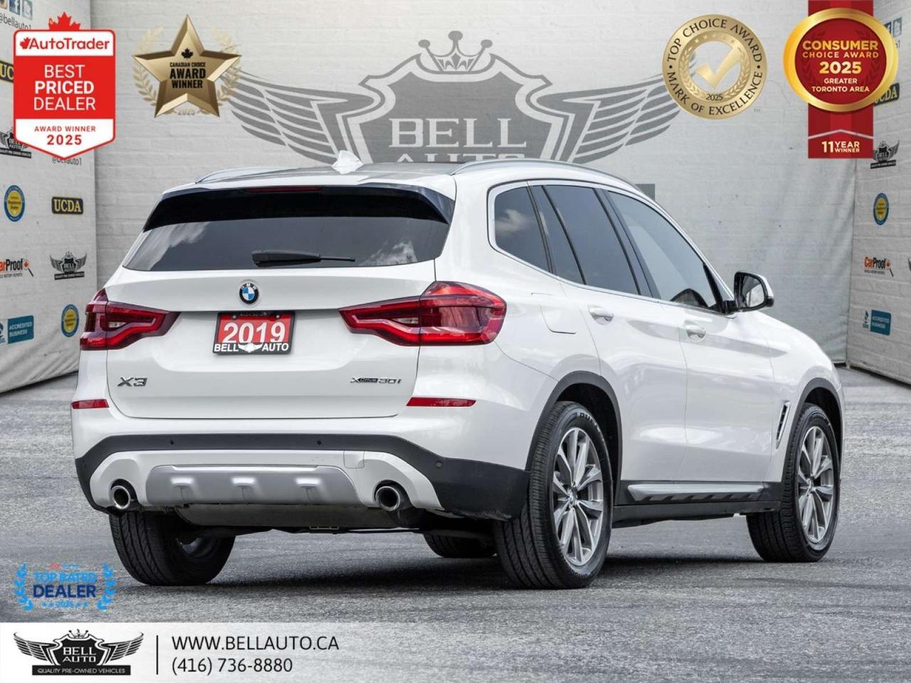 2019 BMW X3 xDrive30i   NAVI   B.CAM   PANO   MMRYSEAT   WDTRIM   NOACCIDENT Photo