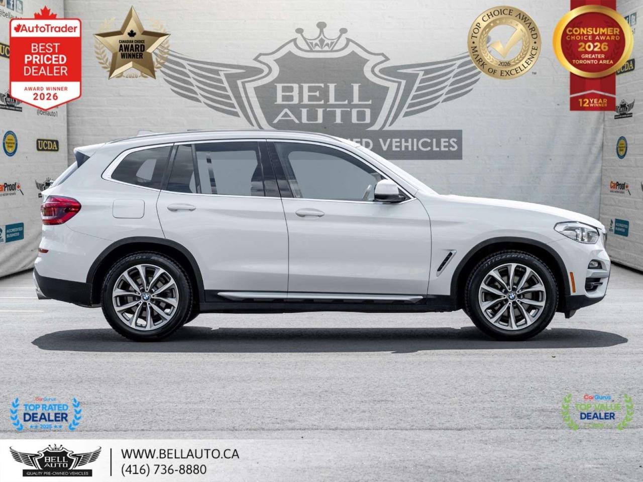 2019 BMW X3 xDrive30i   NAVI   B.CAM   PANO   LTHR   WRLSCHRGR Photo