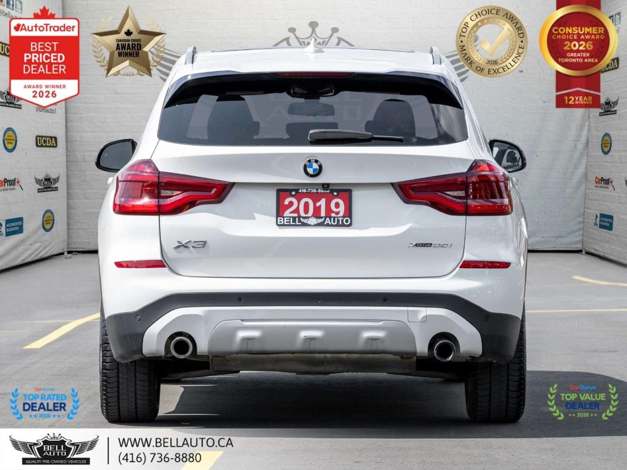 2019 BMW X3 xDrive30i   NAVI   B.CAM   PANO   LTHR   WRLSCHRGR Photo