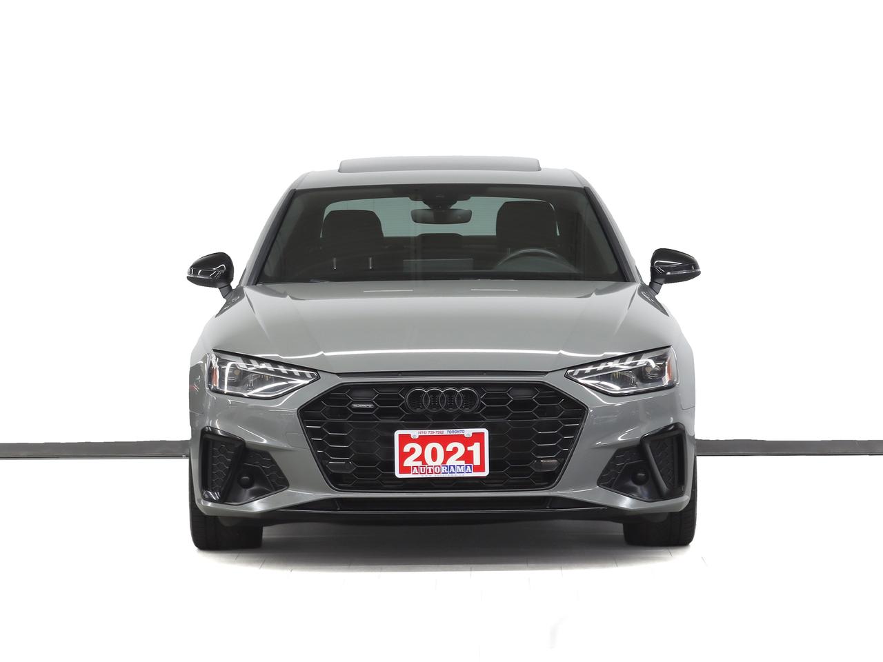 2021 Audi A4 TECHNIK AWD | S-Line | BlackOptics | BSM | CarPlay