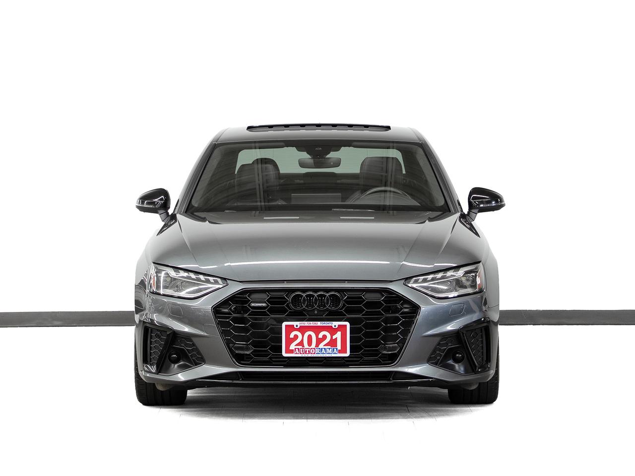 2021 Audi A4 TECHNIK AWD | S-Line | BlackOptics | BSM | CarPlay