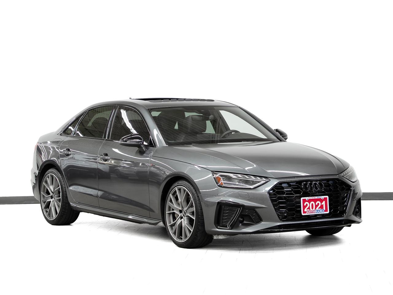 2021 Audi A4 TECHNIK AWD | S-Line | BlackOptics | BSM | CarPlay