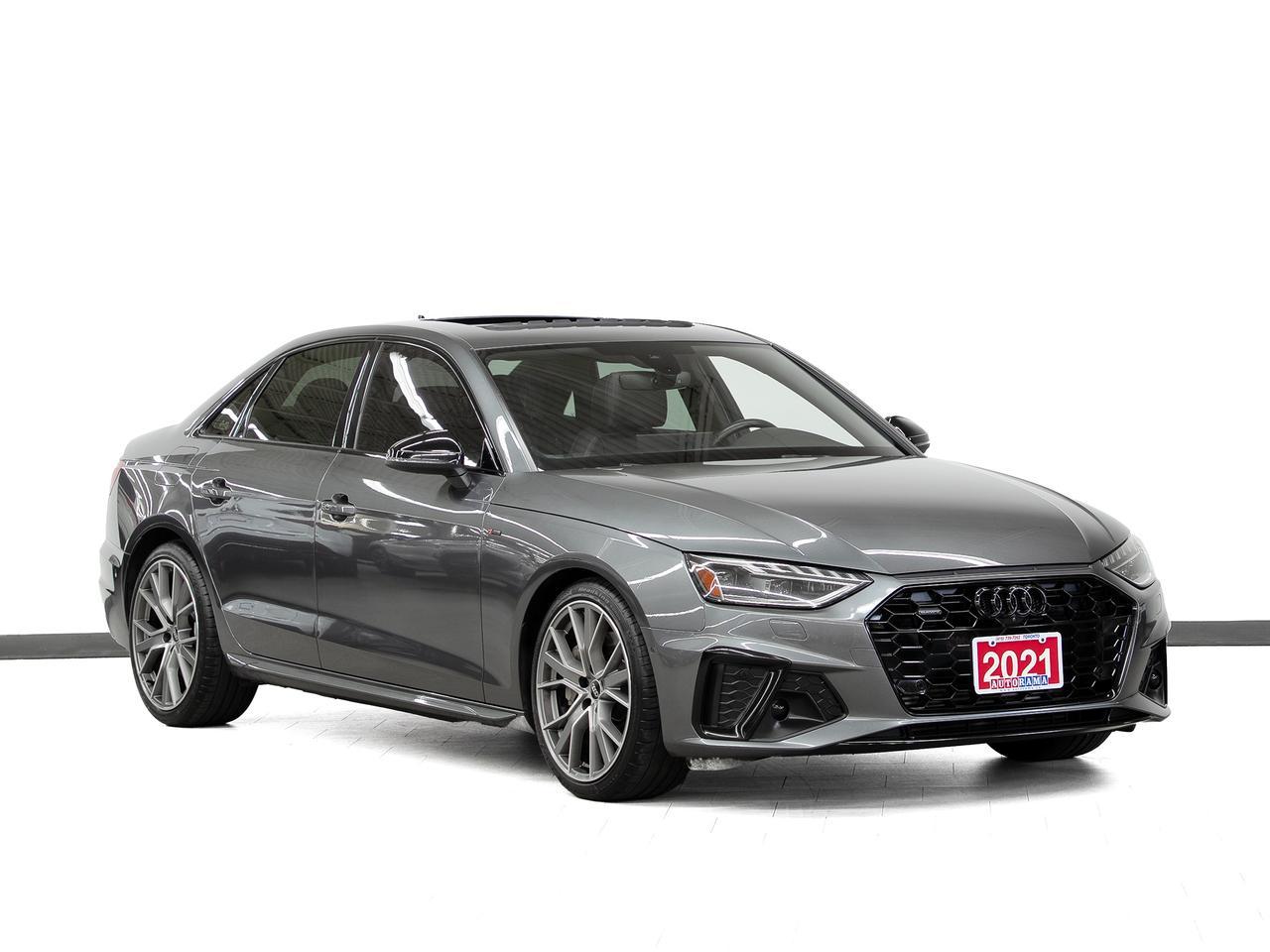 2021 Audi A4 TECHNIK AWD | S-Line | BlackOptics | BSM | CarPlay
