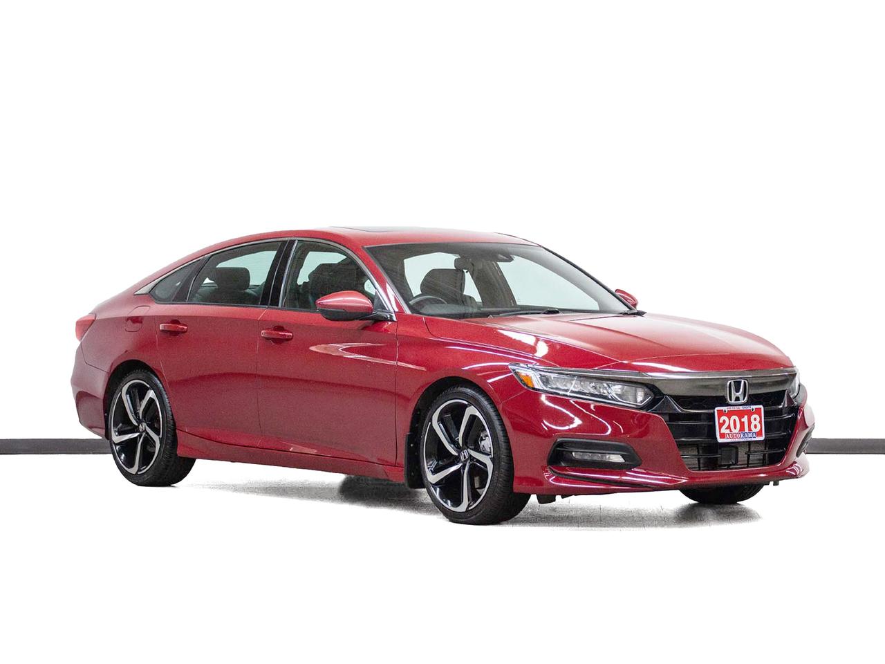 2018 Honda Accord TOURING | Nav | Leather | Sunroof | BSM | CarPlay