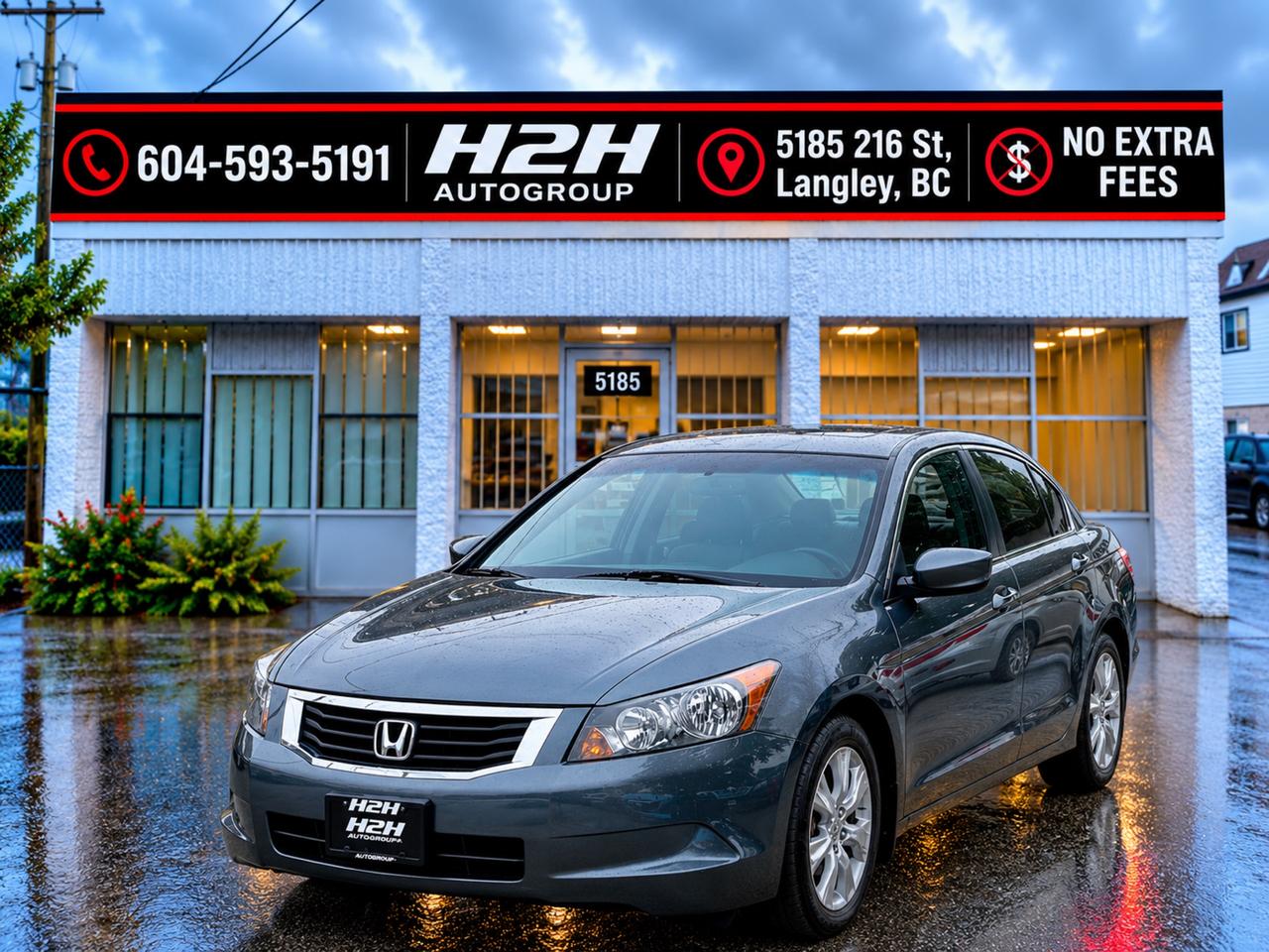 Gray 2008 Honda Accord Sedan Front-Wheel Drive Automatic