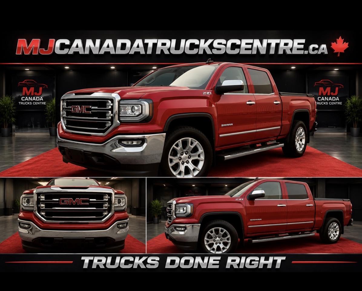 2017 GMC Sierra 1500 CREW CAB SLT 4WD FULLY EQUIPPED