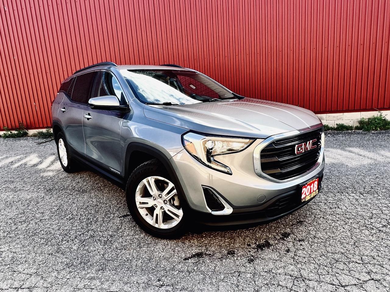 2018 GMC Terrain SLE AWD Diesel  Turbo Diesel Efficiency with All-Wheel Drive Capability The 2018 GMC Terrain SLE AWD Diesel stands out with rare turbo-diesel efficiency, confident all-wheel drive performance, and modern SUV practicality. Powered by a fuel-efficient Duramax® turbo-diesel engine, this Terrain delivers impressive torque, long highway range, and strong everyday usability  making it an ideal compact SUV for Canadian driving conditions.  Performance & Power 1.6L Turbocharged Duramax® Diesel Engine 137 Horsepower & 240 lb-ft of Torque 6-Speed Automatic Transmission All-Wheel Drive (AWD) Excellent highway fuel economy Strong low-end torque for confident acceleration Smooth, stable ride quality  Interior & Comfort Premium Cloth Seating Heated Front Seats Power Drivers Seat Automatic Climate Control Push-Button Start Spacious 5-Passenger Cabin 60/40 Split-Folding Rear Seats Quiet, comfortable highway ride  Technology & Key Features GMC Infotainment System with Touchscreen Display Apple CarPlay® & Android Auto Bluetooth® Hands-Free Calling & Audio Streaming Rearview Backup Camera Keyless Entry Steering Wheel Mounted Controls USB Connectivity  Safety & Handling AWD Traction & Stability Control Anti-Lock Braking System (ABS) Tire Pressure Monitoring System (TPMS) Advanced Airbag System Rear Vision Camera Confident braking and composed handling  Exterior Highlights Bold GMC Front Grille Design LED Daytime Running Lights Alloy Wheels Modern compact SUV styling Elevated ground clearance for all-season driving  Kings Auto Elite Service Package  DOT Safety Inspection  Carfax Report Available  Professional Detail (Interior & Exterior)  Financing Assistance & Trade-In Options  Pricing & Disclosure Advertised price reflects financing offers. Cash purchases may be subject to adjusted pricing. A standard $999 administration fee and $549 safety certification & licensing fee apply. Price does not include HST.  Available now at Kings Auto Ltd The 2018 GMC Terrain SLE AWD Diesel offers rare turbo-diesel efficiency, strong torque, and all-weather capability  a practical and economical SUV built for long-distance comfort and everyday reliability.