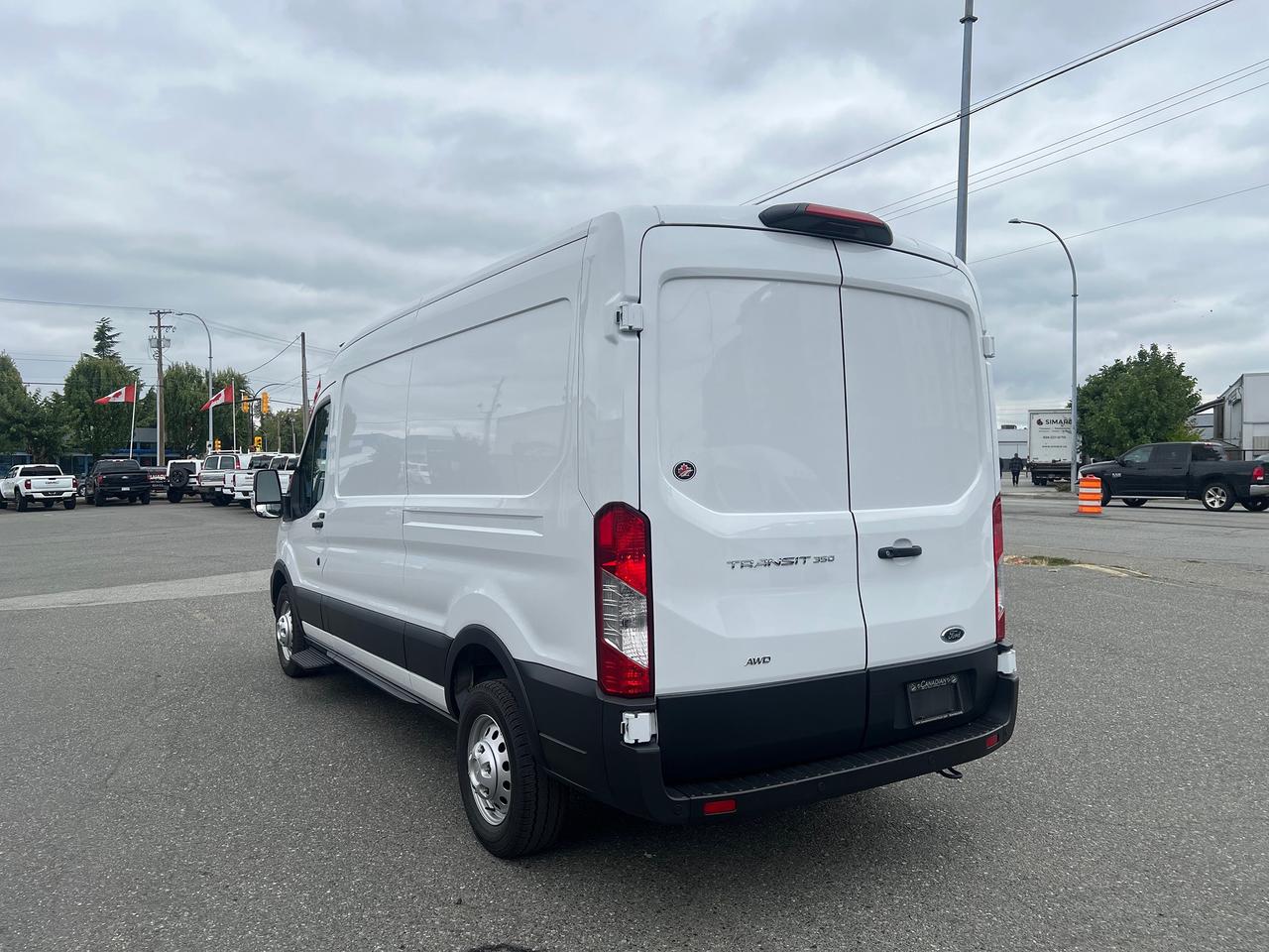 2025 Ford Transit Cargo Van T-350 148" Med Rf 9500 GVWR AWD Photo