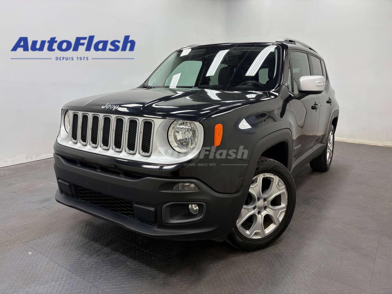 Used 2015 Jeep Renegade LIMITED AWD, BLUETOOTH, CAMERA, SIEGES CHAUFFANTS for sale in Saint-Hubert, QC