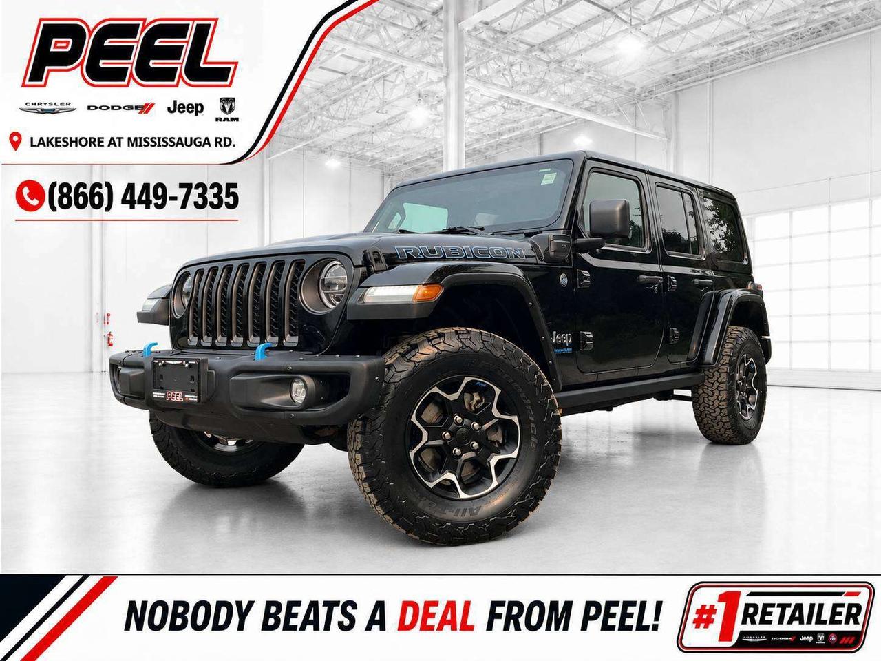Used 2022 Jeep Wrangler Rubicon PHEV |Leather |Steel Bumper |HardTop |4X4 for sale in Mississauga, ON