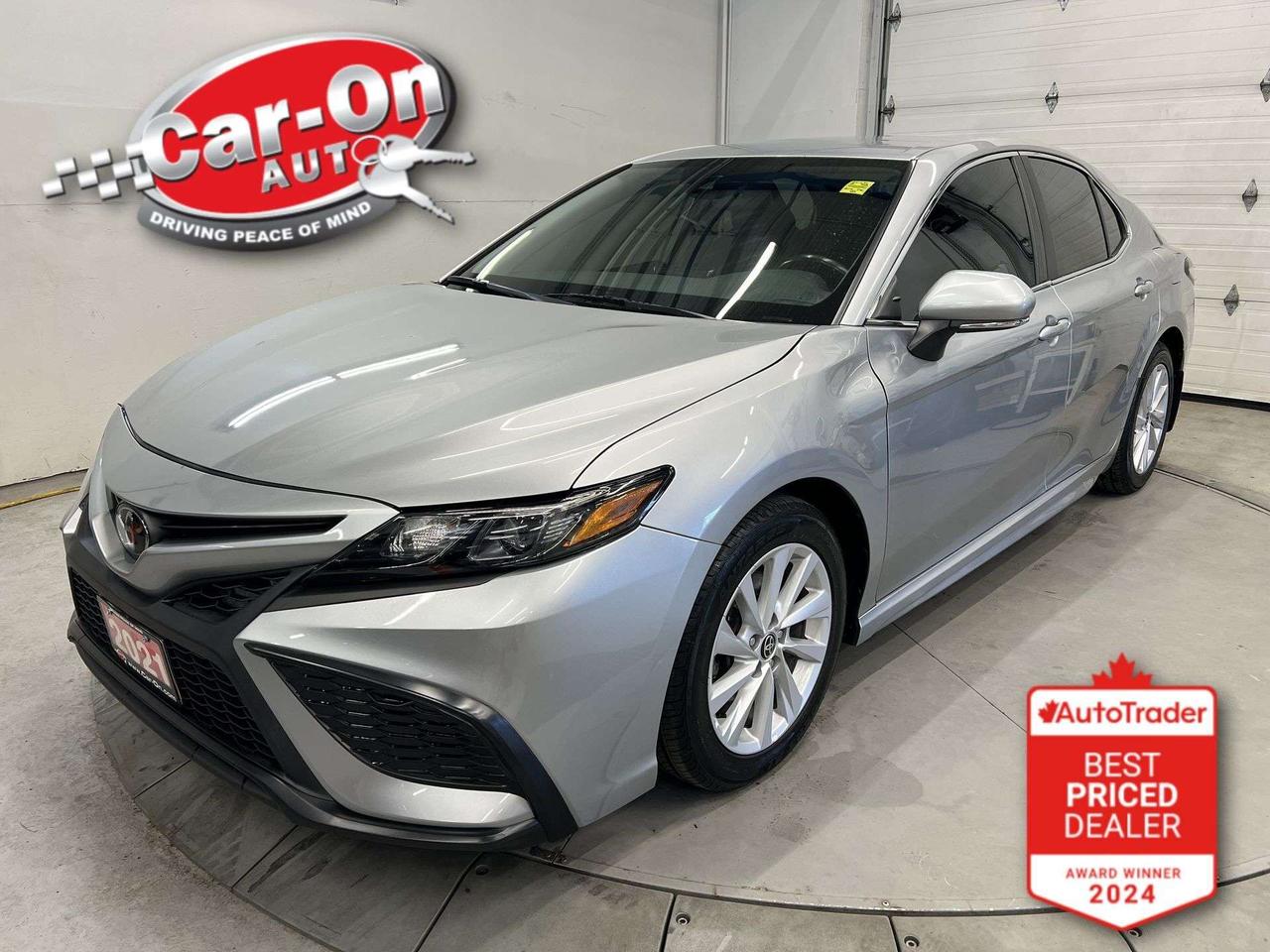 ONLY 50,000KMS!! SE w/ Leather, Android Auto/ Apple CarPlay, heated seats, 17-inch alloys, adaptive cruise control, pre-collision system, lane departure warning, backup camera, automatic climate control, keyless entry, power seat, power mirrors, power windows, power locks, automatic headlights w/ auto highbeams and Bluetooth!!*This car was used as a previous daily rental*