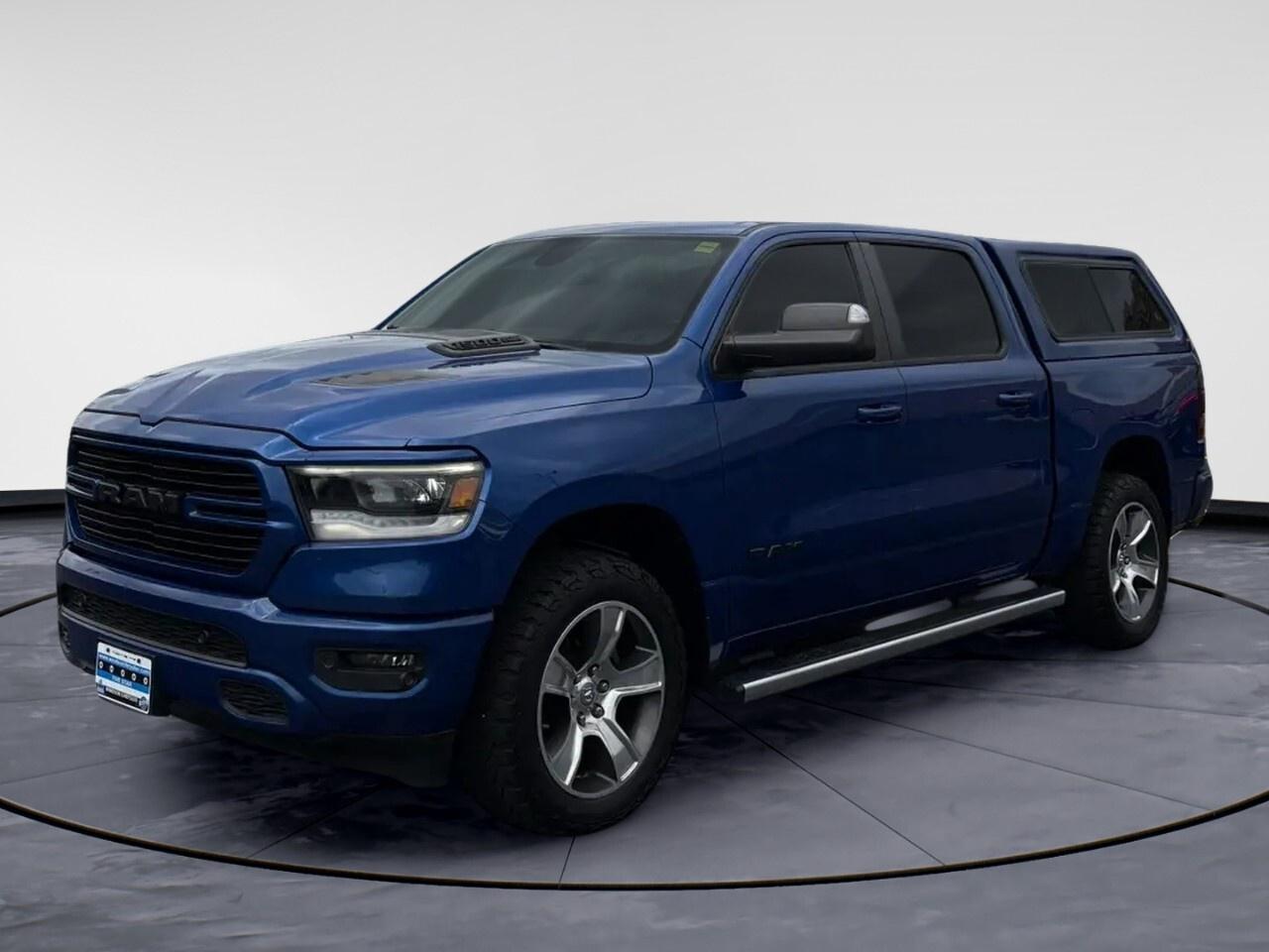 Odometer is 16918 kilometers below market average!

Blue Streak 2019 Ram 1500 Sport/Rebel 4WD 8-Speed Automatic HEMI 5.7L V8 VVT

**CARPROOF CERTIFIED**.

* PLEASE SEE OUR MAIN WEBSITE FOR MORE PICTURES AND CARFAX REPORTS * Buy in confidence at WINDSOR CHRYSLER with our 95-point safety inspection by our certified technicians. Searching for your upgrade has never been easier. You will immediately get the low market price based on our market research, which means no more wasted time shopping around for the best price, Its time to drive home the most car for your money today. OVER 100 Pre-Owned Vehicles in Stock! Our Finance Team will secure the Best Interest Rate from one of out 20 Auto Financing Lenders that can get you APPROVED! Financing Available For All Credit Types! Whether you have Great Credit, No Credit, Slow Credit, Bad Credit, Been Bankrupt, On Disability, Or on a Pension, we have options. Looking to just sell your vehicle? We buy all makes and models let us buy your vehicle. Proudly Serving Windsor, Essex, Leamington, Kingsville, Belle River, LaSalle, Amherstburg, Tecumseh, Lakeshore, Strathroy, Stratford, Leamington, Tilbury, Essex, St. Thomas, Waterloo, Wallaceburg, St. Clair Beach, Puce, Riverside, London, Chatham, Kitchener, Guelph, Goderich, Brantford, St. Catherines, Milton, Mississauga, Toronto, Hamilton, Oakville, Barrie, Scarborough, and the GTA.


Awards:
  * Motor Trend Automobiles of the year   * NACTOY 2019 North American Truck of the Year   * 2019 KBB.com 10 Best Road Trip Cars   * 2019 KBB.com Best Auto Tech Awards   * 2019 KBB.com 10 Favorite New-for-2019 Cars