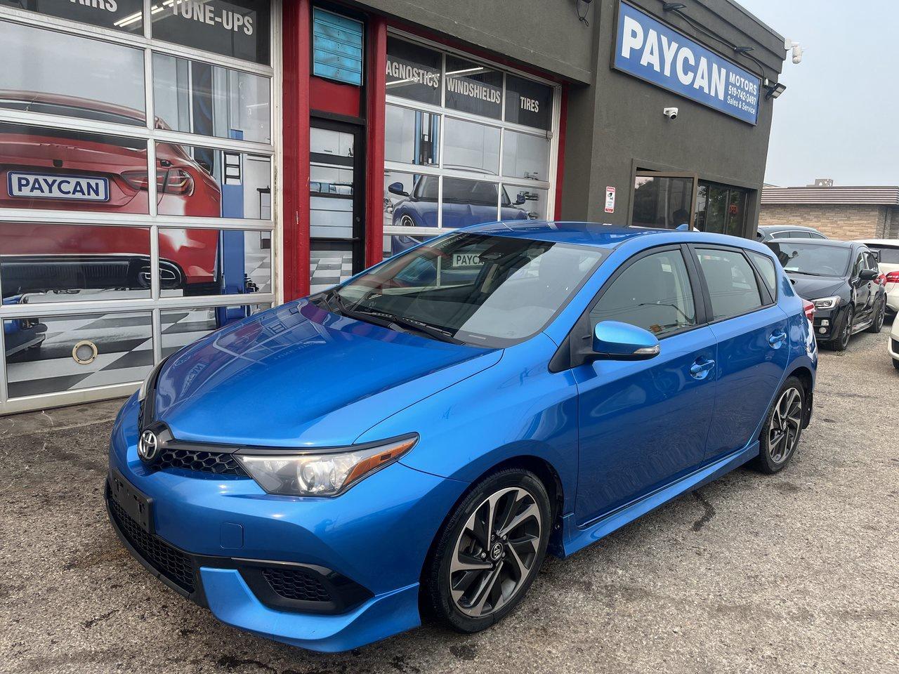 <p>HERE IS A NICE CLEAN ACCIDENT AND RUST FREE ECONOMICAL RELIABLE HATCH BACK COROLLA FOR YOU IT LOOKS AND DRIVES GREAT AND SOLD CERTIFIED COME FOR TEST DRIVE OR CALL 5195706463 FOR AN APPOINTMENT .TO SEE ALL OUR INVENTORY PLS GO TO PAYCANMOTORS.CA</p>