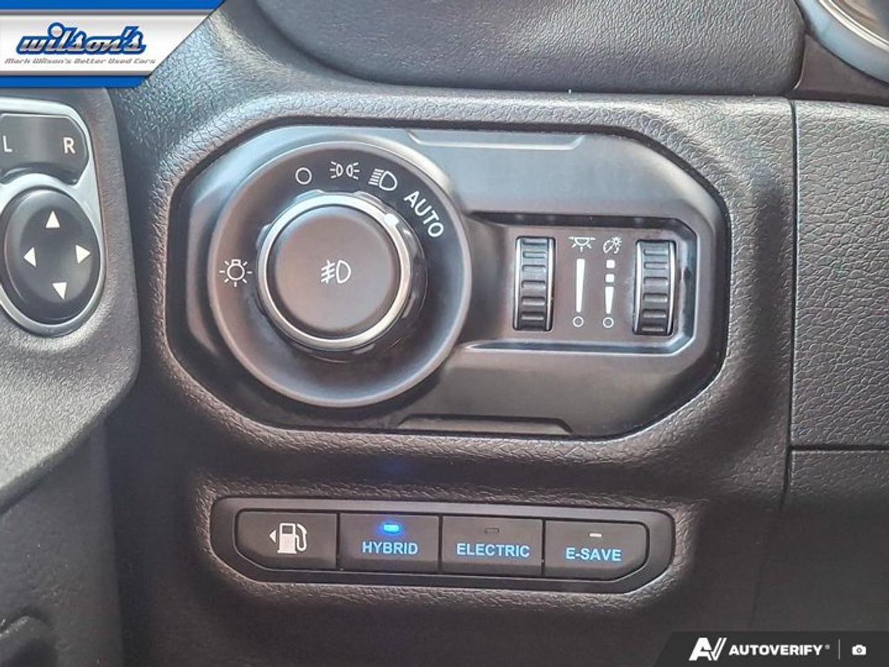 2021 Jeep Wrangler 4xe Unlimited Sahara | PHEV | Leather | Tow Pkg | Nav | CarPlay + Android | Rear Camera | and More ! Photo