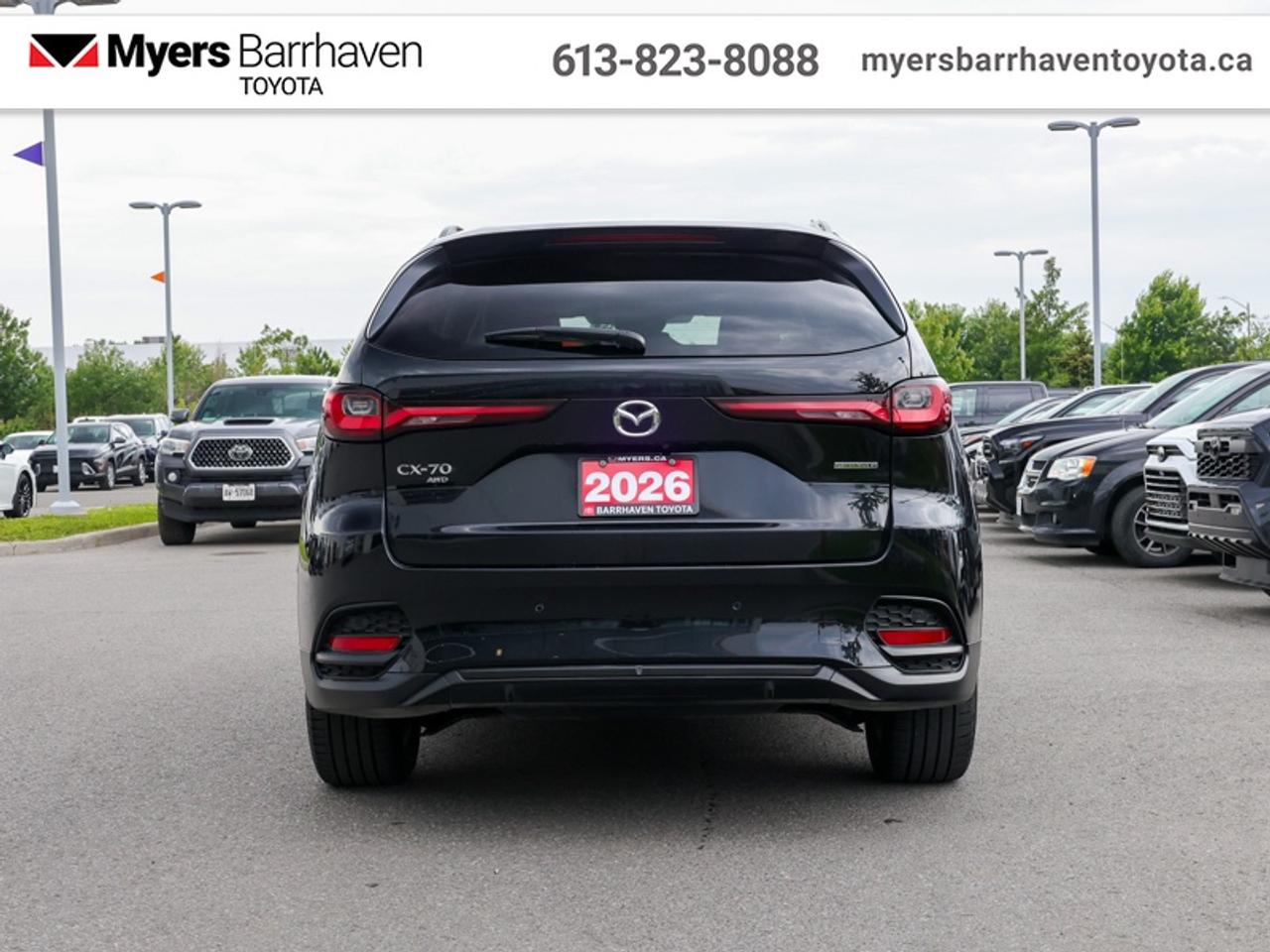 2025 Mazda CX-70 MHEV GS-L  - Sunroof -  Heated Seats - $248 B/W Photo2