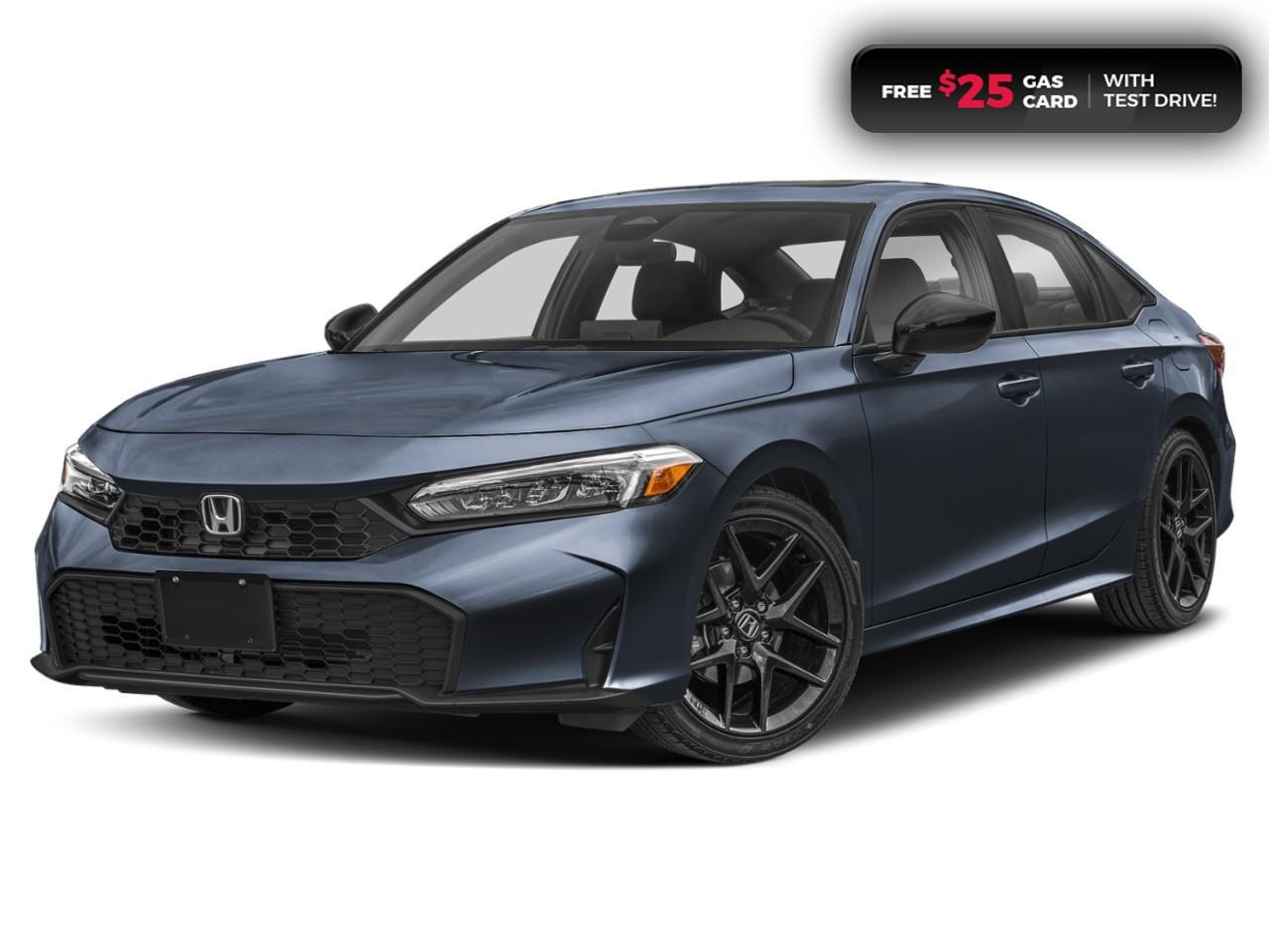 Used 2025 Honda Civic Sport POWER SUNROOF | REARVIEW CAMERA | APPLE CARPLAY™/ANDROID AUTO™ for sale in Cambridge, ON