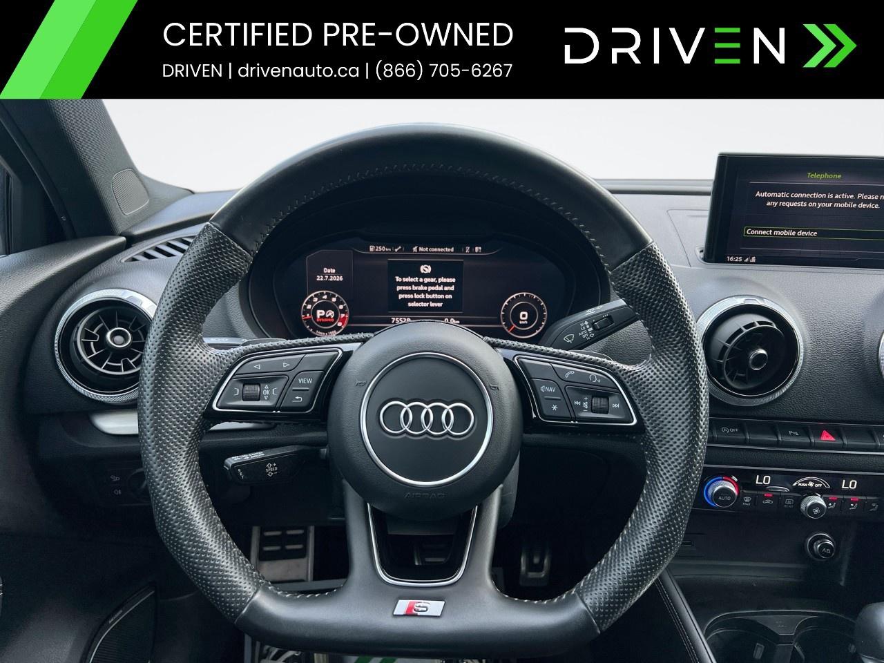 2019 Audi S3 Sedan Technik 2.0 TFSI quattro Photo