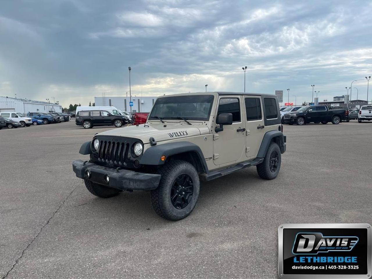 Used 2018 Jeep Wrangler JK Unlimited Sport 6-Speed Manual  | Alpine Audio | LED Lighting for sale in Lethbridge, AB