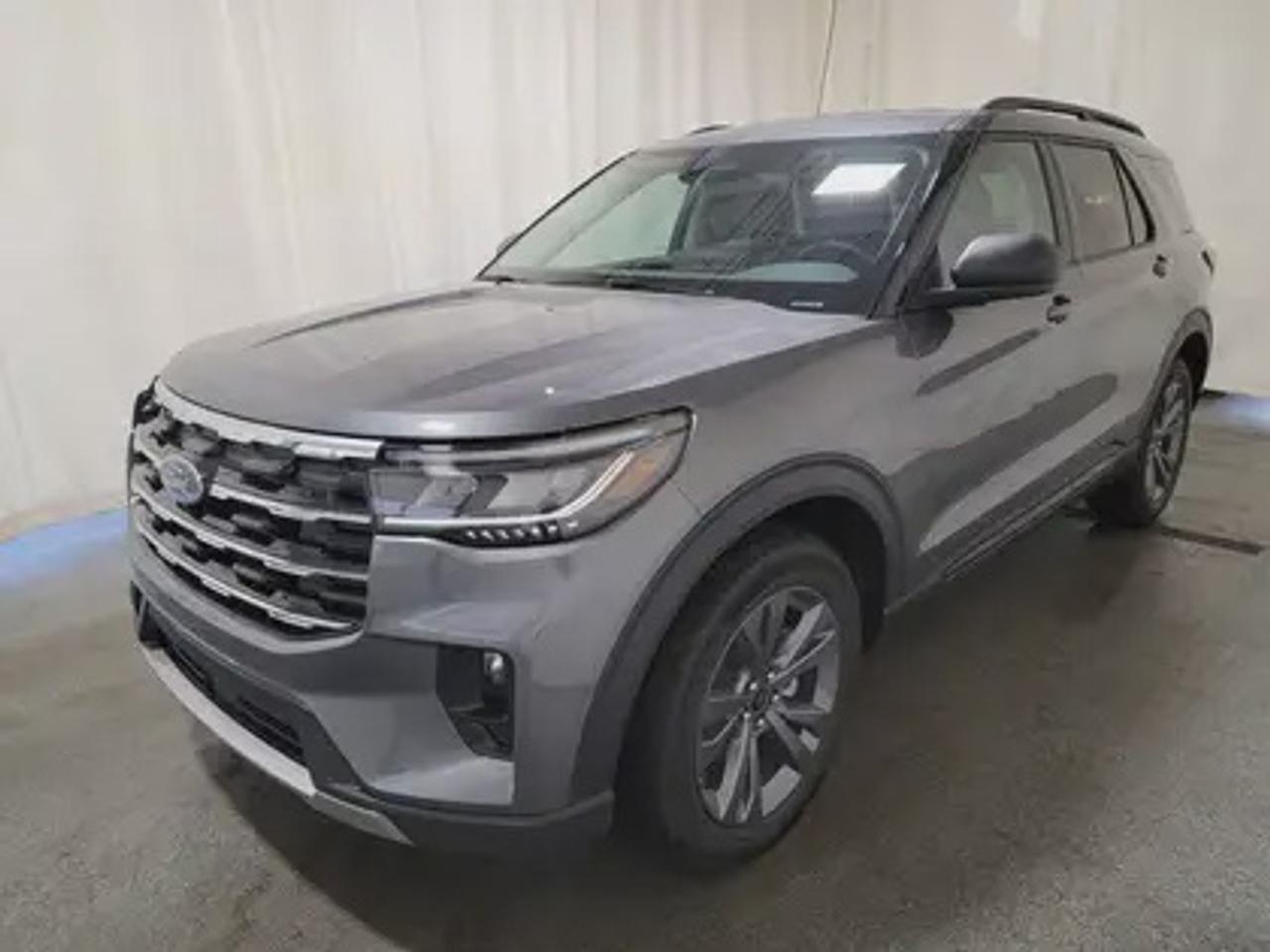 This all-new 2026 Ford Explorer Active 200A shines brilliantly in Carbonized Gray Metallic. This 6-Seat 4WD comes equipped with the 2.3L EcoBoost® I-4 engine, it produces an impressive 300 horsepower and 310 lb-ft of torque. Paired with a 10-speed automatic transmission, this SUV is rated to deliver a combined fuel economy of approximately 10.4L/100km (27 miles per gallon).

Key Features:
Terrain Management System
Ford Co-Pilot360 Assist+ 
Adaptive Cruise Control
Lane Centering Assist
SYNC® 4 W/13.2 LCD Touchscreen 
Wireless Apple CarPlay® and Android Auto
FordPass Connect 
Front Row Heated Seats 
10-Way Power Drivers Seat
Remote Start System
Second-Row Captains Chairs 
Class III Trailer Tow Package 
Ford Connectivity Package
Active Comfort Package
Engine Block Heater

This vehicle comes with the All-Weather Packageready to take on any season! Snow, rain, mud, or sunshinethis vehicle is built for it all! The All-Weather Package adds extra protection where it matters most, with premium mud flaps to shield your paint from road debris, all-weather floor mats to protect your interior from lifes messes, and Xpel paint protection to help guard against those infuriating rock chips. Drive with confidence, knowing your investment is protected from Reginas elements.

Bennett Dunlop Ford, proudly serving Regina for over 40 years, is conveniently located at 770 Broad Street. With over 3,500 Google reviews, our reputation reflects our commitment to providing a fast, easy, and enjoyable vehicle-buying experience. We eliminate the hassle with no admin or documentation fees, transparent upfront pricing that lets you shop with total confidence. But were more than just a dealershipwere driven to make a difference by supporting local community initiatives and events that matter to you. Visit Bennett Dunlop Ford today and experience why were Reginas trusted choice for quality vehicles, exceptional service, and a genuine commitment to driving change in our community!