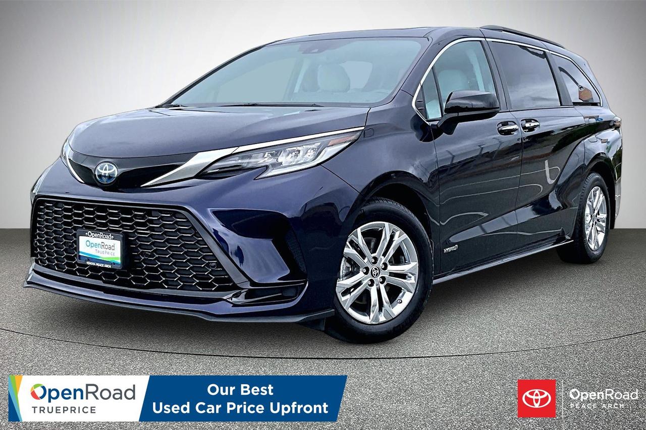 Used 2021 Toyota Sienna Hybrid Sienna XSE AWD 7-Pass for sale in Surrey, BC