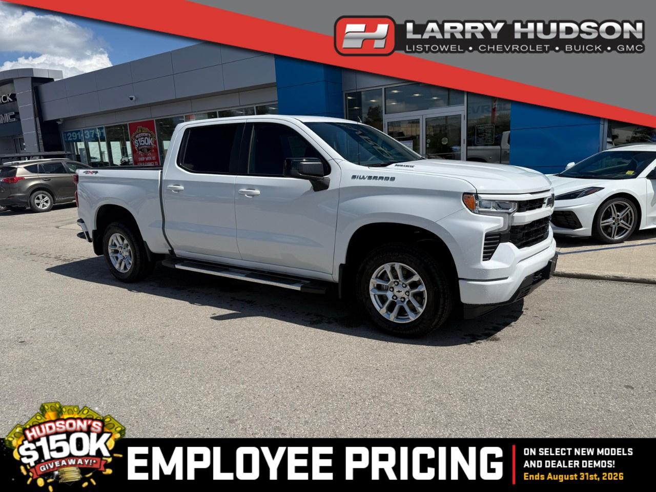 HUDSONS HAS IT! See it - Drive it - Own it - LOVE it. At Larry Hudson Chevrolet Buick GMC we make car buying a breeze! New car pricing with $0 down approvals are among your options (*on approved credit). There are a variety of finance and lease options available. Also expect top dollar for your trade-in! Selling price/payment shown includes cash incentive(s). Does not include HST & Licensing. Bi-Weekly payments reflect current Chevrolet Buick and GMC incentives. We have professional Product Specialist to guide you through your vehicle purchase. Contact us for more info! 1-800-350-3325