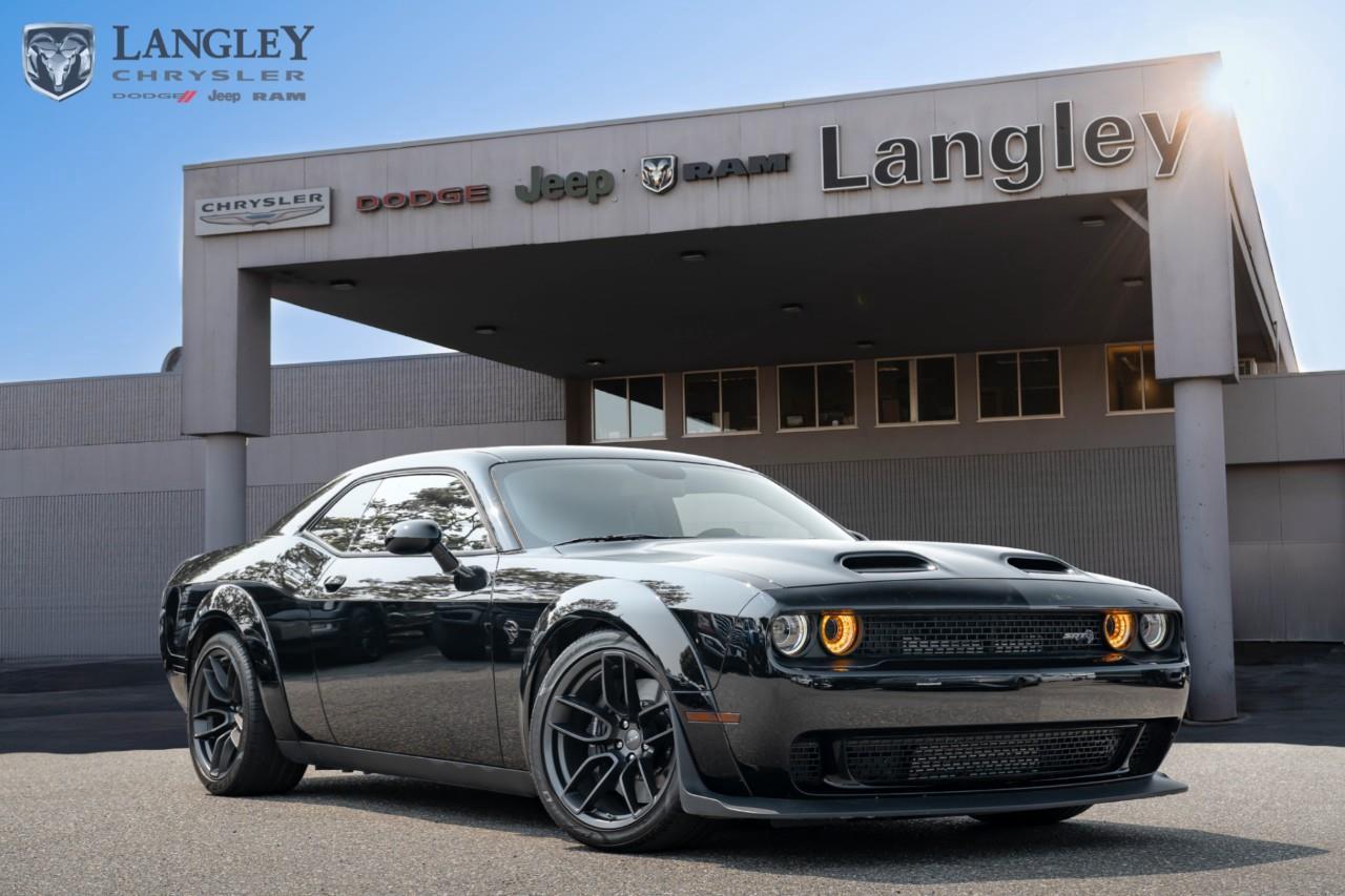 <p><strong>2019 Dodge Challenger SRT Hellcat Redeye RWD</strong></p><p>A high-performance muscle car built with a demon-derived supercharged engine for massive power.</p><ul><li><p><strong>Engine</strong>: 6.2L Supercharged HEMI V8 (797 hp, 707 lb-ft torque)</p></li><li><p><strong>Transmission</strong>: 8-speed automatic</p></li><li><p><strong>Drivetrain</strong>: Rear-Wheel Drive (RWD)</p></li><li><p><strong>0-60 mph</strong>: Approximately 3.4 seconds</p></li><li><p><strong>Top Speed</strong>: 326 km/h</p></li></ul><p>Come book a test drive at Langley Chrysler, conveniently located in Langley, British Columbia.</p>

<p>*All prices plus applicable taxes, applicable environmental recovery charges, documentation of $599 and full tank of fuel surcharge of $76 if a full tank is chosen. <br />Other protection items available that are not included in the above price:<br />Tire & Rim Protection and Key fob insurance starting from $599<br />Service contracts (extended warranties) for coverage up to 7 years and 200,000 kms starting from $599<br />Custom vehicle accessory packages, mudflaps and deflectors, tire and rim packages, lift kits, exhaust kits and tonneau covers, canopies and much more that can be added to your payment at time of purchase<br />Undercoating, rust modules, and full protection packages starting from $199<br />Financing Fee of $500 when applicable<br />Flexible life, disability and critical illness insurances to protect portions of or the entire length of vehicle loan</p>