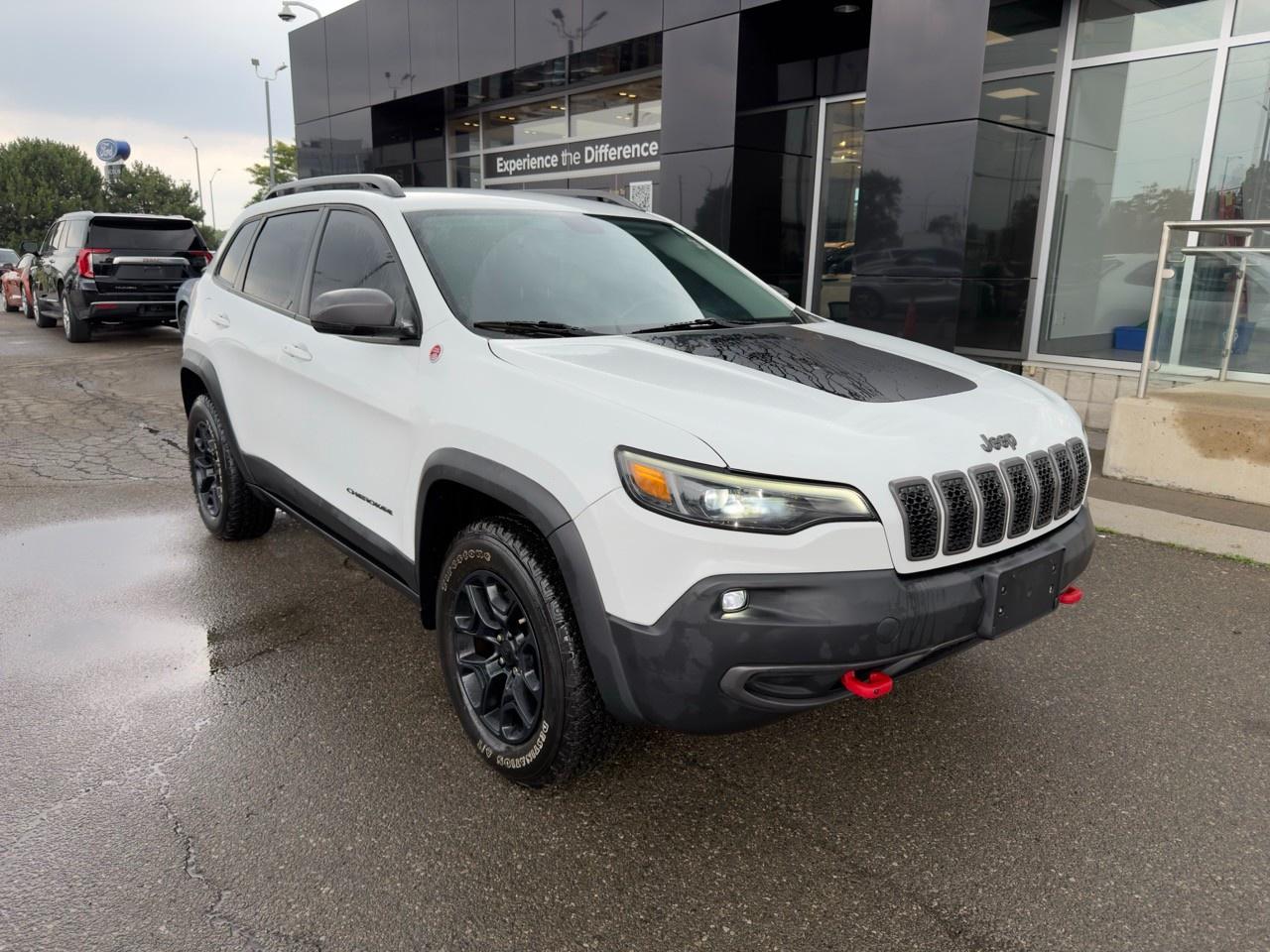 Used 2020 Jeep Cherokee Trailhawk 27L|HEATED SEATS|LOW KM|NO ACCIDENTS|1 OWNER for sale in Oakville, ON