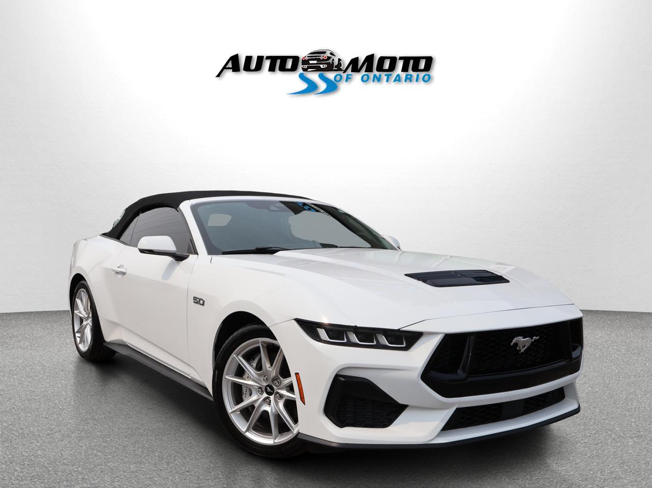 <p>*SAFTY INCLUDED*ACCIDENT FREE*ONE OWNER*LOCAL ONTARIO CAR*<span> </span><span>Very Clean Ford Mustang GT</span> PREMIUM CONVERTIBLE<span>5.0L with Automatic Transmission. White On Black/Brown Leather Interior. Fully Loaded with: Power Windows, Power Locks, Power Heated Mirrors, CD/AUX, Fog lights, AC, Dual Climate Control, Alloys, Keyless Entry, Back Up Camera, Navigation System, Heated Seats, Bluetooth, Steering Mounted Controls, Push to Start, Shifter Paddles, and ALL THE POWER OPTIONS!! </span></p><pre><p><span>-------------------------------------------------</span><br><span>Financing options are available start from 6.92% with $0 Down payment O.A.C.</span><br><span>-------------------------------------------------</span><br><span>SAFETY CERTIFICATION INCLUDED*** Vehicle comes with: Safety Certification, and Car Fax Report ALL INCLUDED!! At no extra cost to you!! Dont miss this opportunity to own a high-quality, pre-owned vehicle. </span><br><span>-------------------------------------------------</span><br><span>Additionally, our vehicles qualify for up to 4 years of extended warranty. Please speak to your sales representative for more information.</span><br><span>-------------------------------------------------</span><br><span>We are open Monday to Saturday from 10am - 6pm, Sundays Closed.</span><br><span>-------------------------------------------------</span><br><span>We also welcome trade-ins, with on-site buyers available to estimate your vehicle on the same day.</span><br><span>-------------------------------------------------</span><br><span>Visit us at 3219 Harvester Road, Burlington, L7N 3N8 or call us at Nine O Five-281-2255 for more information.</span><br><span>------------------------------------------------</span><br><span>Check our inventory at www automotoinc ca</span></p></pre>