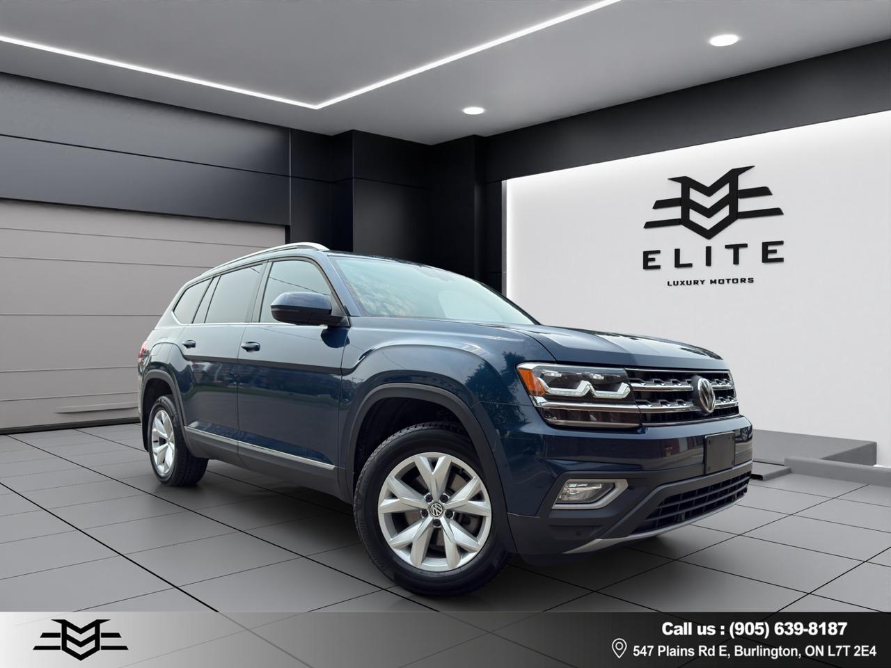 2018 Volkswagen Atlas 3.6L HIGHLINE PKG - Navigation System - Blind Spot Monitor !!! Photo0