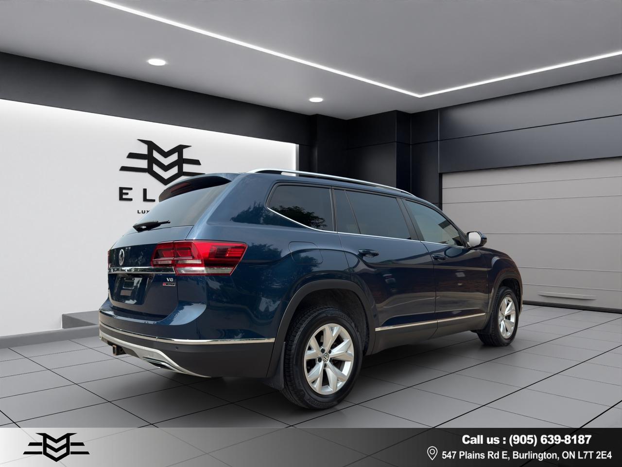 2018 Volkswagen Atlas 3.6L HIGHLINE PKG - Navigation System - Blind Spot Monitor !!! Photo