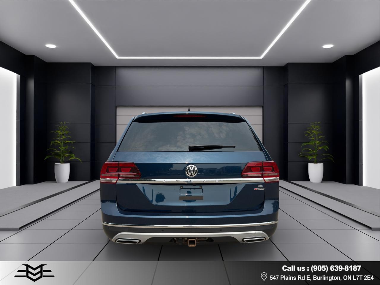 2018 Volkswagen Atlas 3.6L HIGHLINE PKG - Navigation System - Blind Spot Monitor !!! Photo