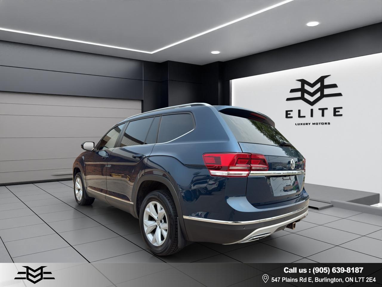 2018 Volkswagen Atlas 3.6L HIGHLINE PKG - Navigation System - Blind Spot Monitor !!! Photo