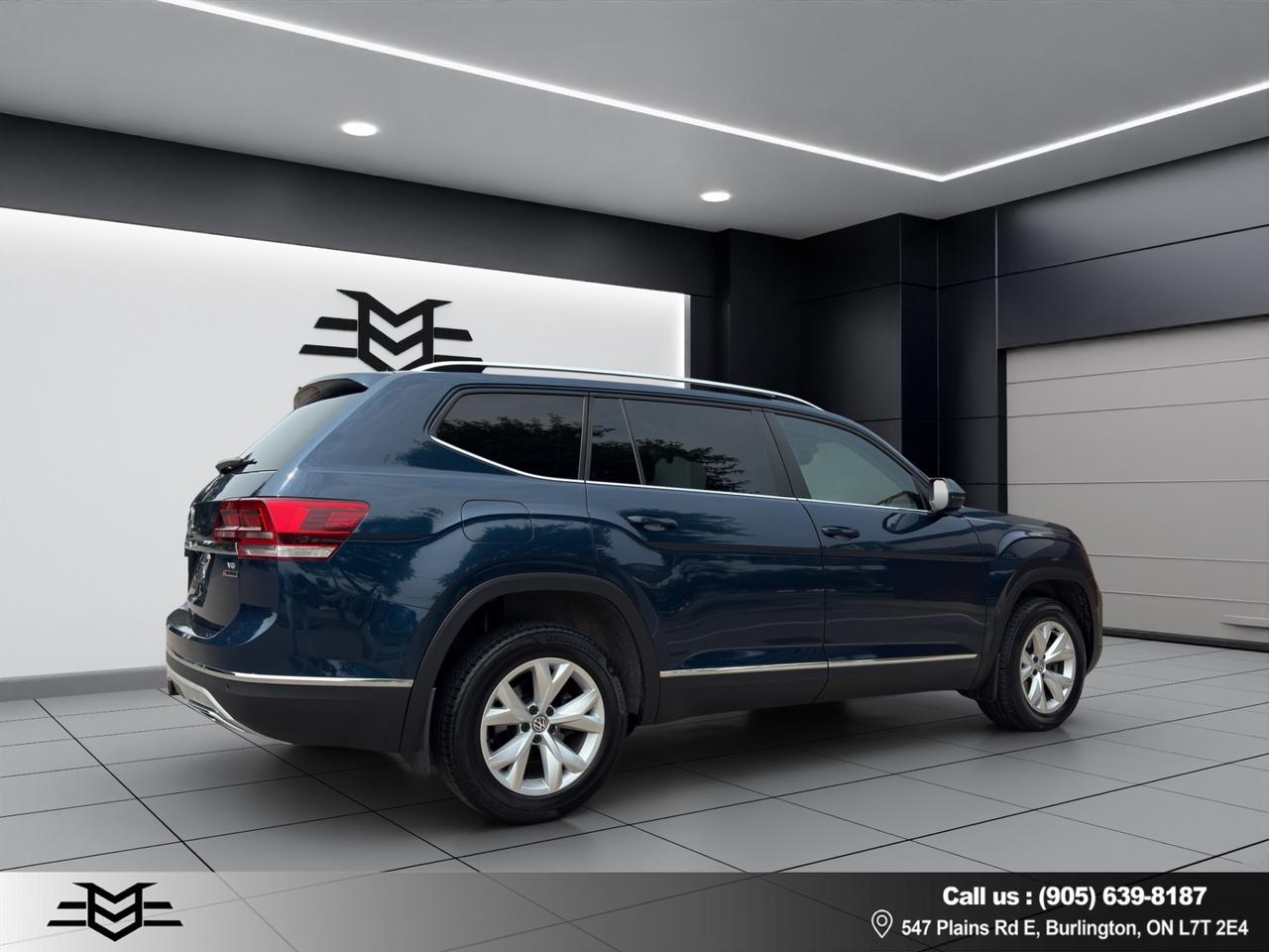 2018 Volkswagen Atlas 3.6L HIGHLINE PKG - Navigation System - Blind Spot Monitor !!! Photo