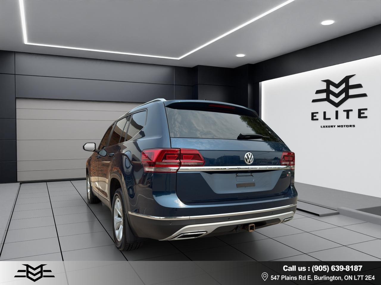 2018 Volkswagen Atlas 3.6L HIGHLINE PKG - Navigation System - Blind Spot Monitor !!! Photo