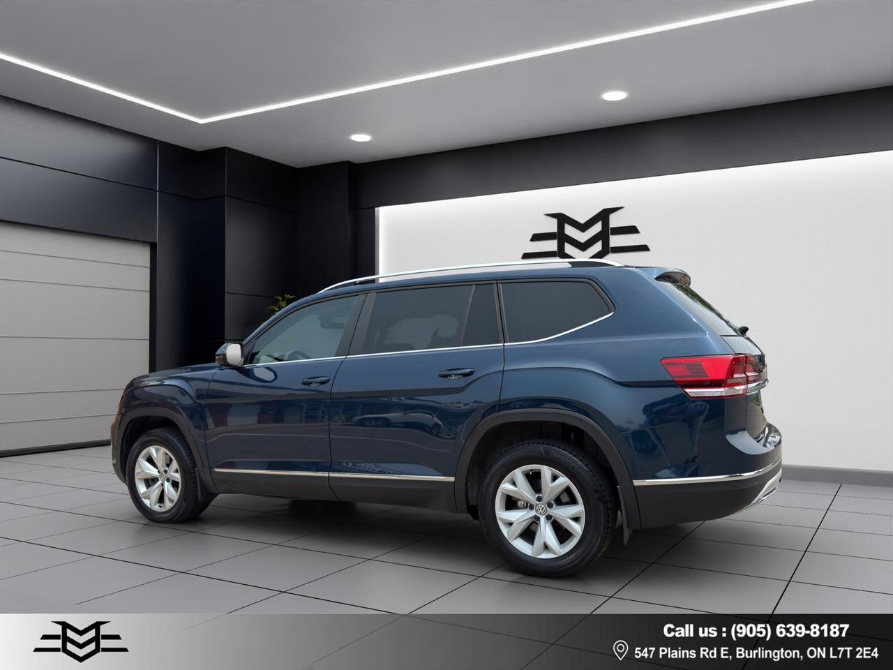 2018 Volkswagen Atlas 3.6L HIGHLINE PKG - Navigation System - Blind Spot Monitor !!! Photo