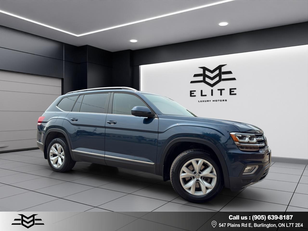 2018 Volkswagen Atlas 3.6L HIGHLINE PKG - Navigation System - Blind Spot Monitor !!! Photo