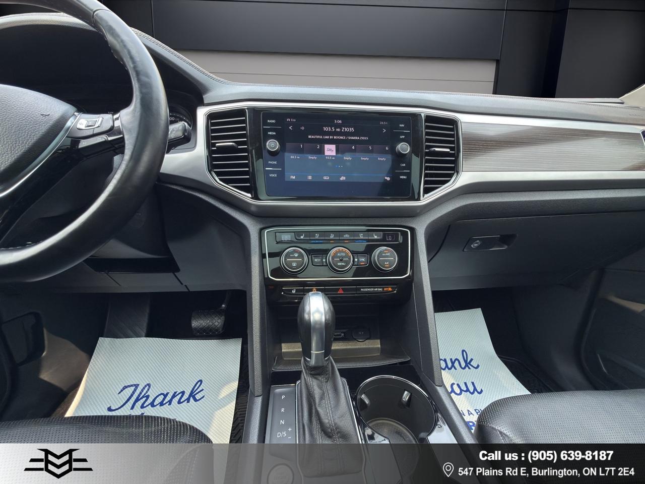 2018 Volkswagen Atlas 3.6L HIGHLINE PKG - Navigation System - Blind Spot Monitor !!! Photo