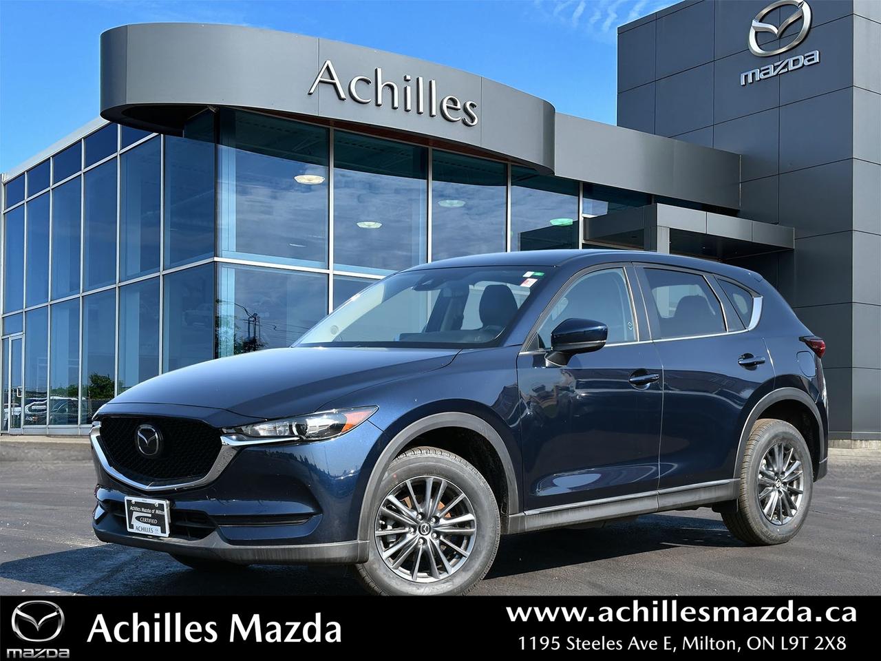 <p><span style=font-size:12pt><span style=font-family:Times New Roman,serif><strong><span style=font-family:Verdana,sans-serif>ACHILLES MAZDA CERTIFIED</span></strong></span></span></p>

<p></p>

<p><span style=font-size:12pt><span style=font-family:Times New Roman,serif><strong><span style=font-family:Verdana,sans-serif>This Achilles Mazda Pre-Owned Vehicle offers enormous value. Our all-inclusive pricing on this excellent vehicle includes:</span></strong></span></span></p>

<p><span style=font-size:12pt><span style=font-family:Times New Roman,serif><span style=font-family:Verdana,sans-serif> Detailed Multi-Point Inspection</span></span></span></p>

<p><span style=font-size:12pt><span style=font-family:Times New Roman,serif><span style=font-family:Verdana,sans-serif> Fully DOT Certified /Cleaned/ Detailed/ Ready to Roll</span></span></span></p>

<p><span style=font-size:12pt><span style=font-family:Times New Roman,serif><span style=font-family:Verdana,sans-serif> OMVIC Fee</span></span></span></p>

<p><span style=font-size:12pt><span style=font-family:Times New Roman,serif><span style=font-family:Verdana,sans-serif> 12M / 20,000KM Basic Warranty Coverage Included</span></span></span></p>

<p><span style=font-size:12pt><span style=font-family:Times New Roman,serif><span style=font-family:Verdana,sans-serif> 24hr Emergency Roadside Assistance </span></span></span></p>

<p><span style=font-size:12pt><span style=font-family:Times New Roman,serif><span style=font-family:Verdana,sans-serif> Nitrogen Tire Inflation</span></span></span></p>

<p><span style=font-size:12pt><span style=font-family:Times New Roman,serif><span style=font-family:Verdana,sans-serif> CarFax ® Vehicle History Report </span></span></span></p>

<p><span style=font-size:12pt><span style=font-family:Times New Roman,serif><span style=font-family:Verdana,sans-serif> Additional Extended Warranty/Coverage Terms Available</span></span></span></p>

<p><span style=font-size:12pt><span style=font-family:Times New Roman,serif><span style=font-family:Verdana,sans-serif> Available low rate financing</span></span></span></p>

<p></p>

<p><span style=font-size:12pt><span style=font-family:Times New Roman,serif><span style=font-family:Verdana,sans-serif>Family owned and operated..weve been serving Milton, Georgetown and Acton since 1977! </span></span></span></p>

<p></p>

<p><span style=font-size:12pt><span style=font-family:Times New Roman,serif><span style=font-family:Verdana,sans-serif>*Price listed is all-inclusive, plus HST and Licensing Only </span></span></span></p>

<p></p>

<p><span style=font-size:12pt><span style=font-family:Times New Roman,serif><span style=font-family:Verdana,sans-serif>We Want to Be Your Mazda Dealer</span></span></span></p>

<p></p>

<p><span style=font-size:12pt><span style=font-family:Times New Roman,serif><span style=font-family:Verdana,sans-serif>#idealclubhousecareexperienc</span></span></span></p>
<p>&nbsp;</p>

<p><strong>Appointments For New or Pre-Owned Vehicles are always preferred...Speak with one of our Clubhouse Care Specialists prior to your visit so we can prepare and make your experience with us as efficient as possible.</strong></p>

<p><strong>Come and Experience the Achilles Mazda of Milton Difference. You owe it to yourself.</strong></p>