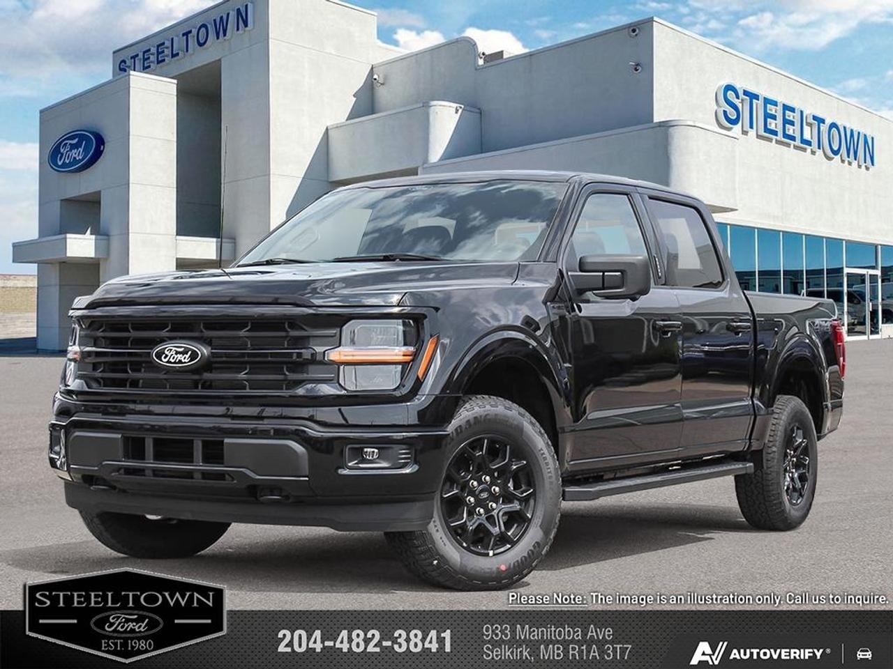 <b>Climate Control,  SYNC 4,  Remote Keyless Entry,  Mobile Hotspot,  Blind Spot Detection!</b><br> <br> We value your TIME, we wont waste it or your gas is on us!   We offer extended test drives and if you cant make it out to us we will come straight to you!<br> <br>The 2026 Ford F-150 offers remarkable versatility and resiliency to support both demanding work and weekend adventures.<br> <br>The 2026 Ford F-150 combines proven leadership in toughness with smart innovation to deliver a truck built for real-world demands. Inside, the cabin features refined materials, intuitive tech and comfortable seating to support both driver and passengers on every journey. With its strong presence, flexible design and Fords legacy of dependability, the F-150 is ready for whatever work or play you throw its way.<br> <br>This Agate Black Metallic Crew Cab 4X4 pickup has an Automatic transmission and is powered by a 382HP 3.5L V6 Cylinder Engine. <br> <br> Our F-150s trim level is XLT. Perfect for outdoor enthusiasts and weekend adventurers seeking a blend of rugged capability and modern style, this truck stands out on the trails with body-coloured bumpers, front fog lamps, cornering lights, and distinctive painted aluminum wheels wrapped in all-terrain tires. Inside, the functional cabin balances utility and comfort with metal-look instrument panel inserts, full carpet flooring, and supportive cloth seating featuring manual driver lumbar adjustment and versatile second-row underseat storage. Modern convenience is always at your fingertips with smart device remote engine start, manual air conditioning, and an immersive seven-speaker audio system integrated into a SYNC 4 system with a 12-inch center display, wireless smartphone compatibility, and a built-in Wi-Fi hotspot. You can navigate any journey with absolute confidence under the protection of smart safety features like the Ford Co-Pilot360 reverse camera, blind spot information system, cross-traffic alert with reverse brake assist, lane keeping assist, and front collision mitigation. This vehicle has been upgraded with the following features: Climate Control, SYNC 4, Remote Keyless Entry, Mobile Hotspot, Blind Spot Detection, Lane Keep Assist, Collision Mitigation.<br><br> View the original window sticker for this vehicle with this url <b><a href=http://www.windowsticker.forddirect.com/windowsticker.pdf?vin=1FTFW3L89TFB87509 target=_blank>http://www.windowsticker.forddirect.com/windowsticker.pdf?vin=1FTFW3L89TFB87509</a></b>.<br> <br>To apply right now for financing use this link: <a href=http://www.steeltownford.com/?https://CreditOnline.dealertrack.ca/Web/Default.aspx?Token=bf62ebad-31a4-49e3-93be-9b163c26b54c&La target=_blank>http://www.steeltownford.com/?https://CreditOnline.dealertrack.ca/Web/Default.aspx?Token=bf62ebad-31a4-49e3-93be-9b163c26b54c&La</a><br> <br/>Total rebate of $3500 is reflected in the price. 3.49% financing for 84 months. Incentives expire 2026-08-31. See dealer for details. <br><br>Family owned and operated in Selkirk for 35 Years.  <br>Steeltown Ford is located just 20 minutes North of the Perimeter Hwy, with an onsite banking center that offers free consultations. <br>Ask about our special dealer rates available through all major banks and credit unions.<br>Dealer retains all rebates, plus taxes, govt fees and Steeltown Protect Plus.<br>Steeltown Ford Protect Plus includes:<br>- Life Time Tire Warranty <br>Dealer Permit # 1039<br><br><br> Come by and check out our fleet of 100+ used cars and trucks and 240+ new cars and trucks for sale in Selkirk.  o~o