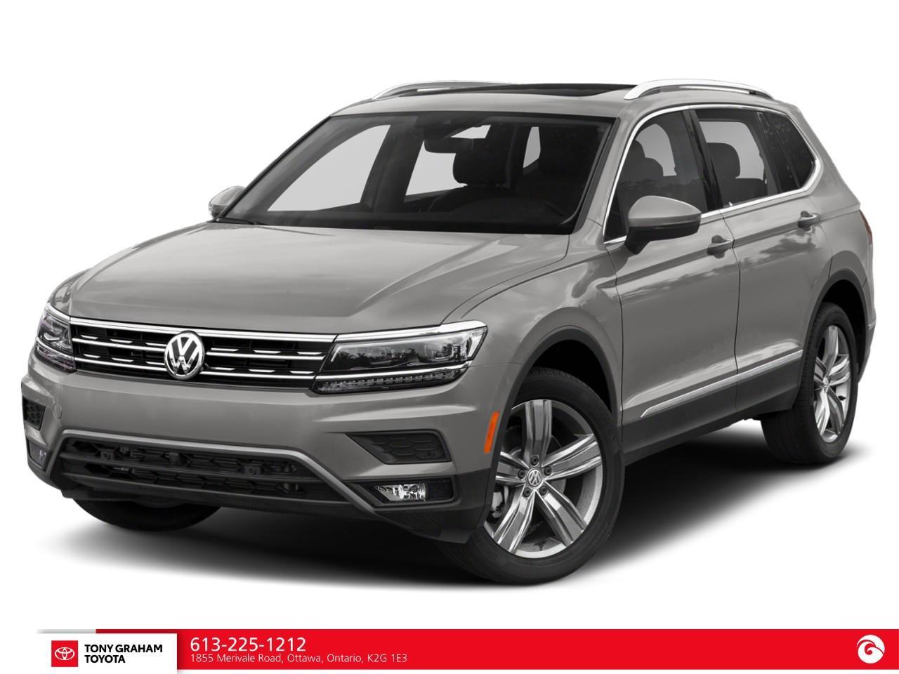 Used 2021 Volkswagen Tiguan Highline for sale in Ottawa, ON