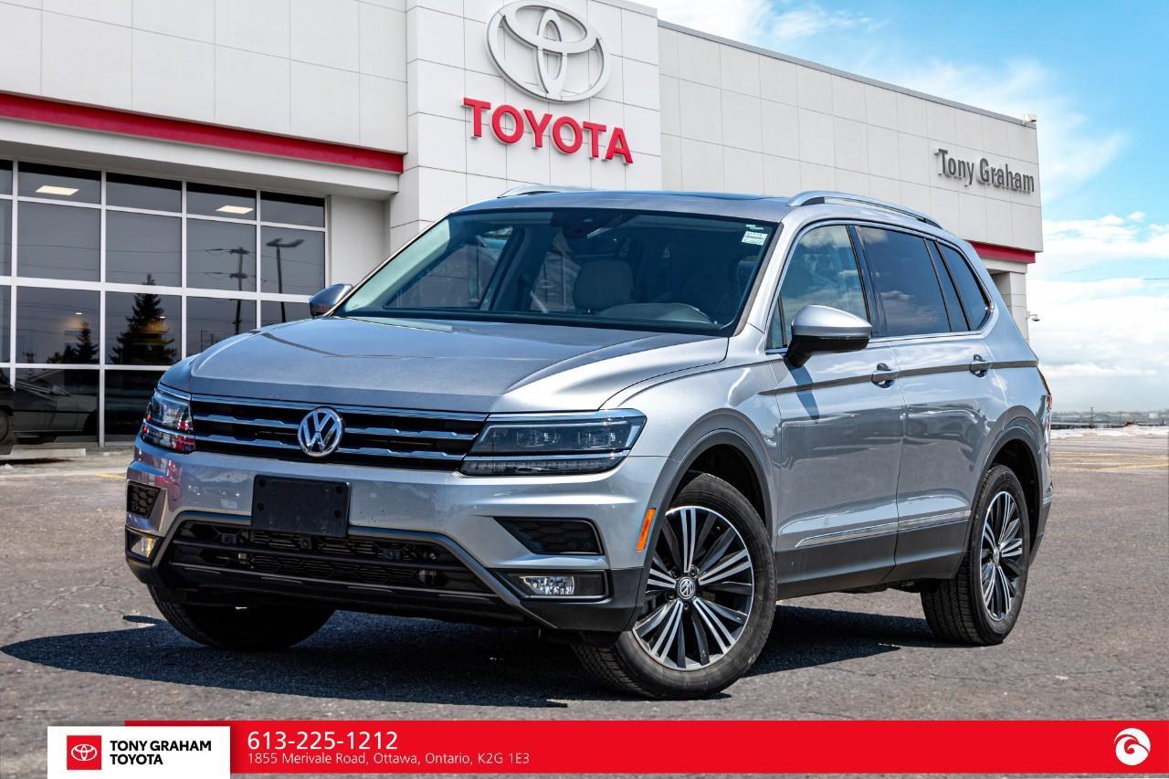 Used 2021 Volkswagen Tiguan Highline for sale in Ottawa, ON