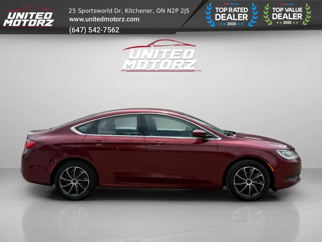 2015 Chrysler 200 LX AUTO FWD 2.4L~SAFETY CERTIFIED~ NO ACCIDENTS~ Photo4