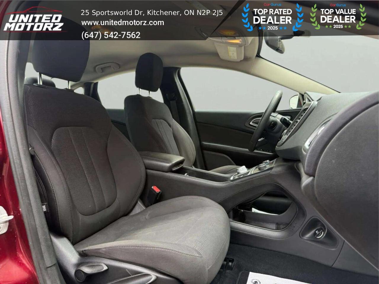 2015 Chrysler 200 LX AUTO FWD 2.4L~SAFETY CERTIFIED~ NO ACCIDENTS~ Photo