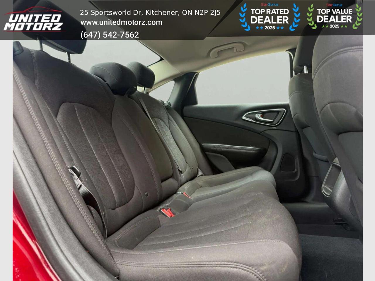 2015 Chrysler 200 LX AUTO FWD 2.4L~SAFETY CERTIFIED~ NO ACCIDENTS~ Photo
