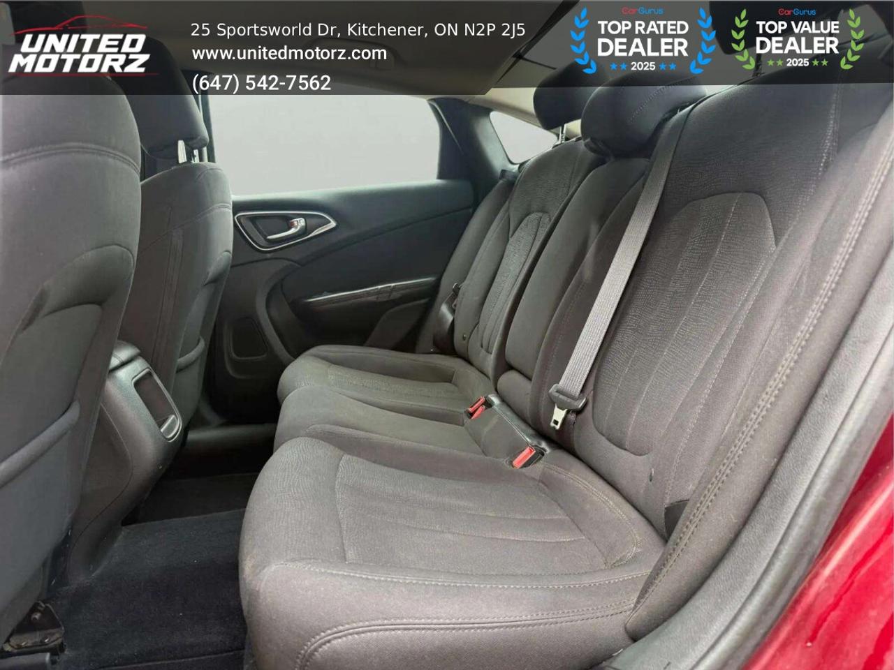2015 Chrysler 200 LX AUTO FWD 2.4L~SAFETY CERTIFIED~ NO ACCIDENTS~ Photo