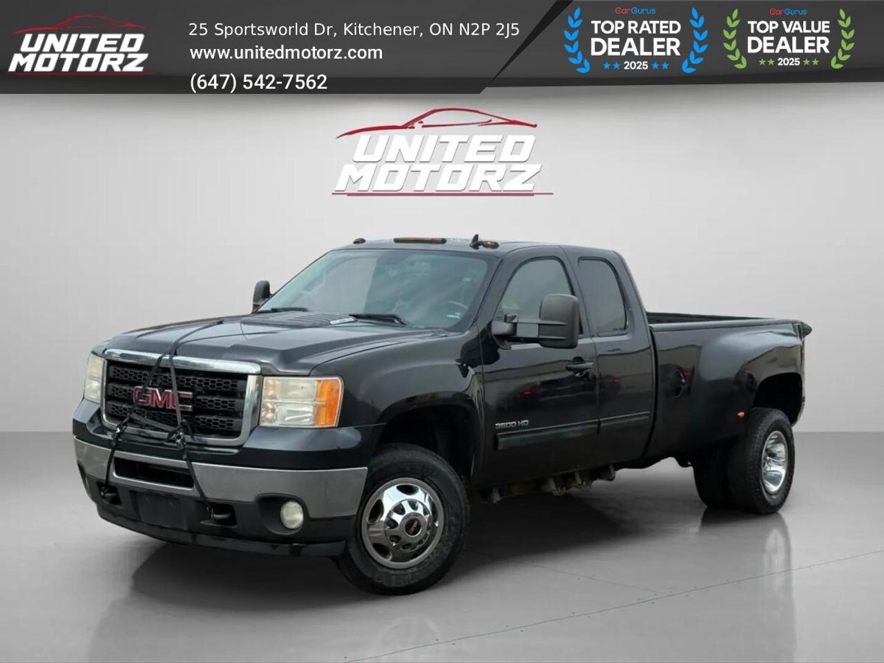 2011 GMC Sierra 3500 HD 2WD AUTO Ext Cab Dually DOUBLE CAB 157.5" SLT 6.6L Photo