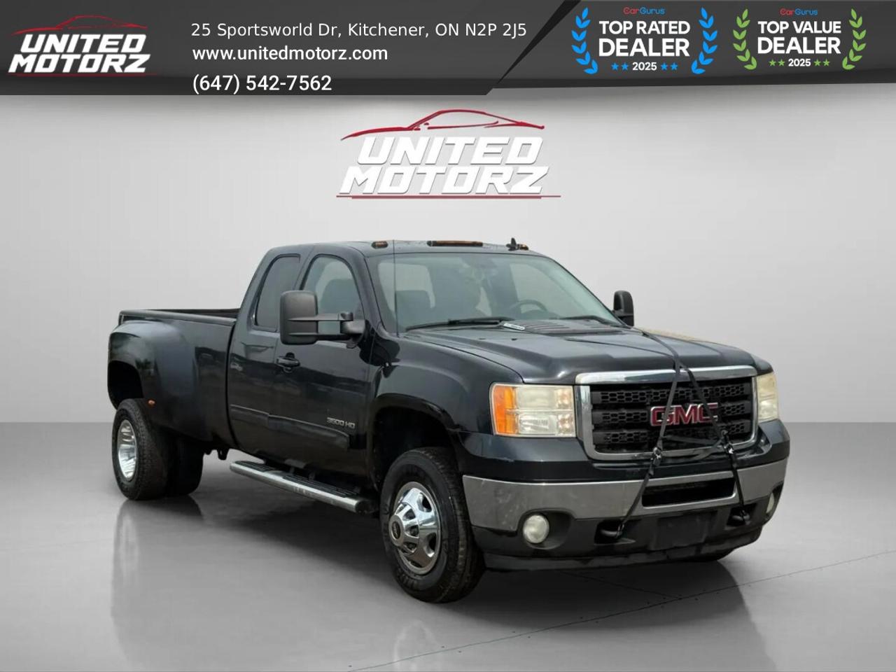 2011 GMC Sierra 3500 HD 2WD AUTO Ext Cab Dually DOUBLE CAB 157.5" SLT 6.6L Photo