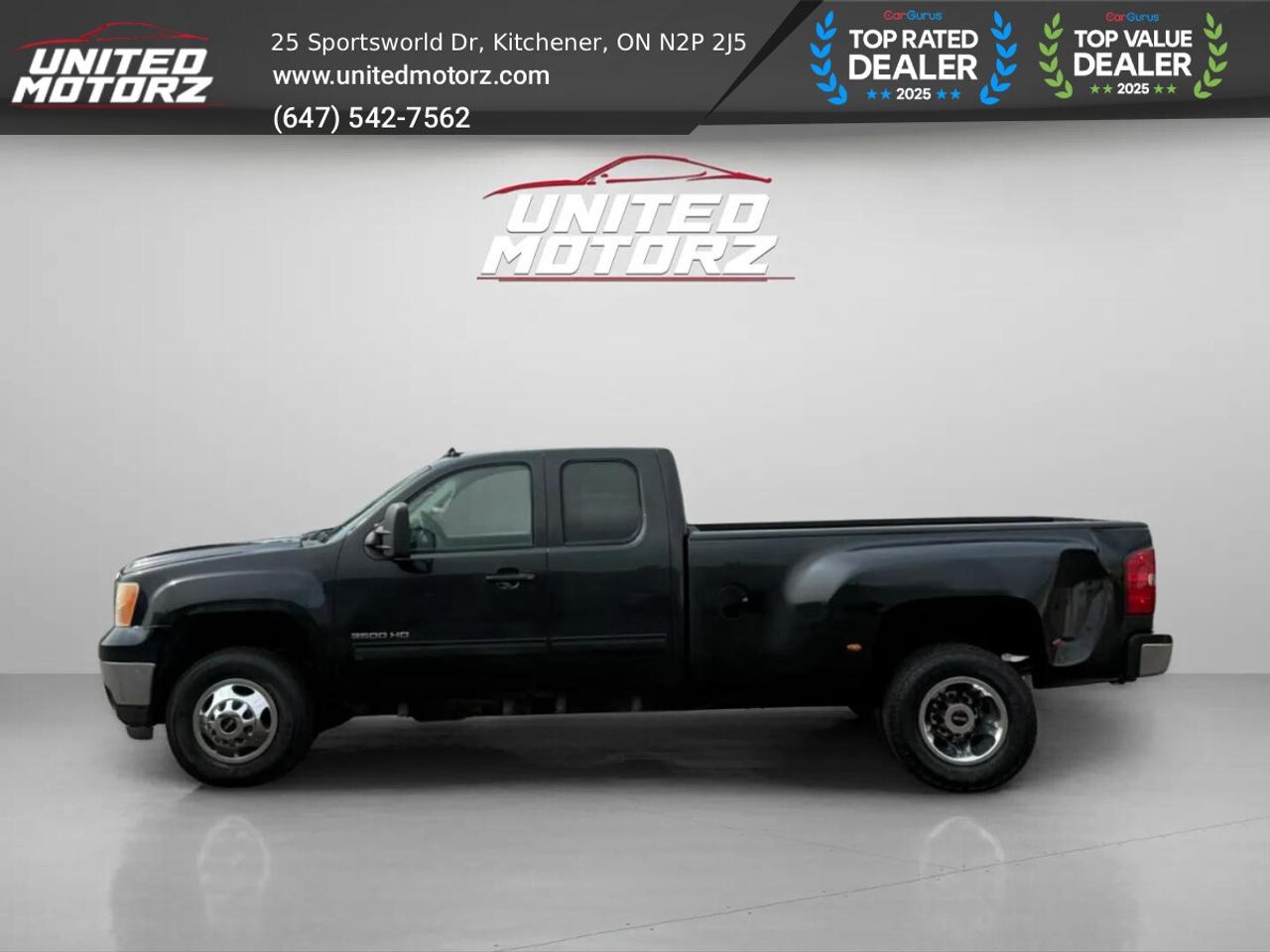 2011 GMC Sierra 3500 HD 2WD AUTO Ext Cab Dually DOUBLE CAB 157.5" SLT 6.6L Photo